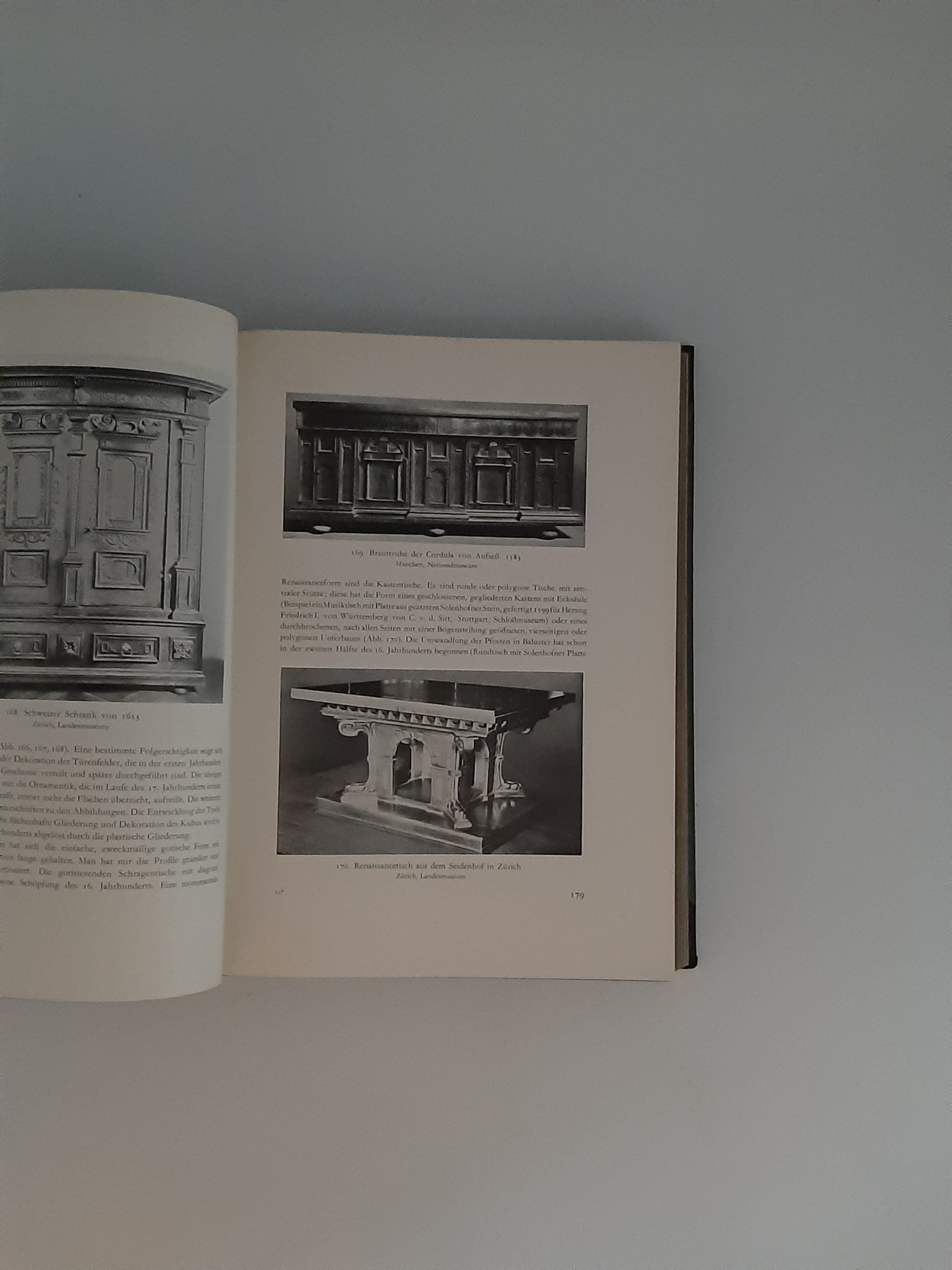 Kulturgeschichte Adolf Feulner Kunstgeschichte des Möbels seit dem Altertum im Propyläen-Verlag Berlin 1927