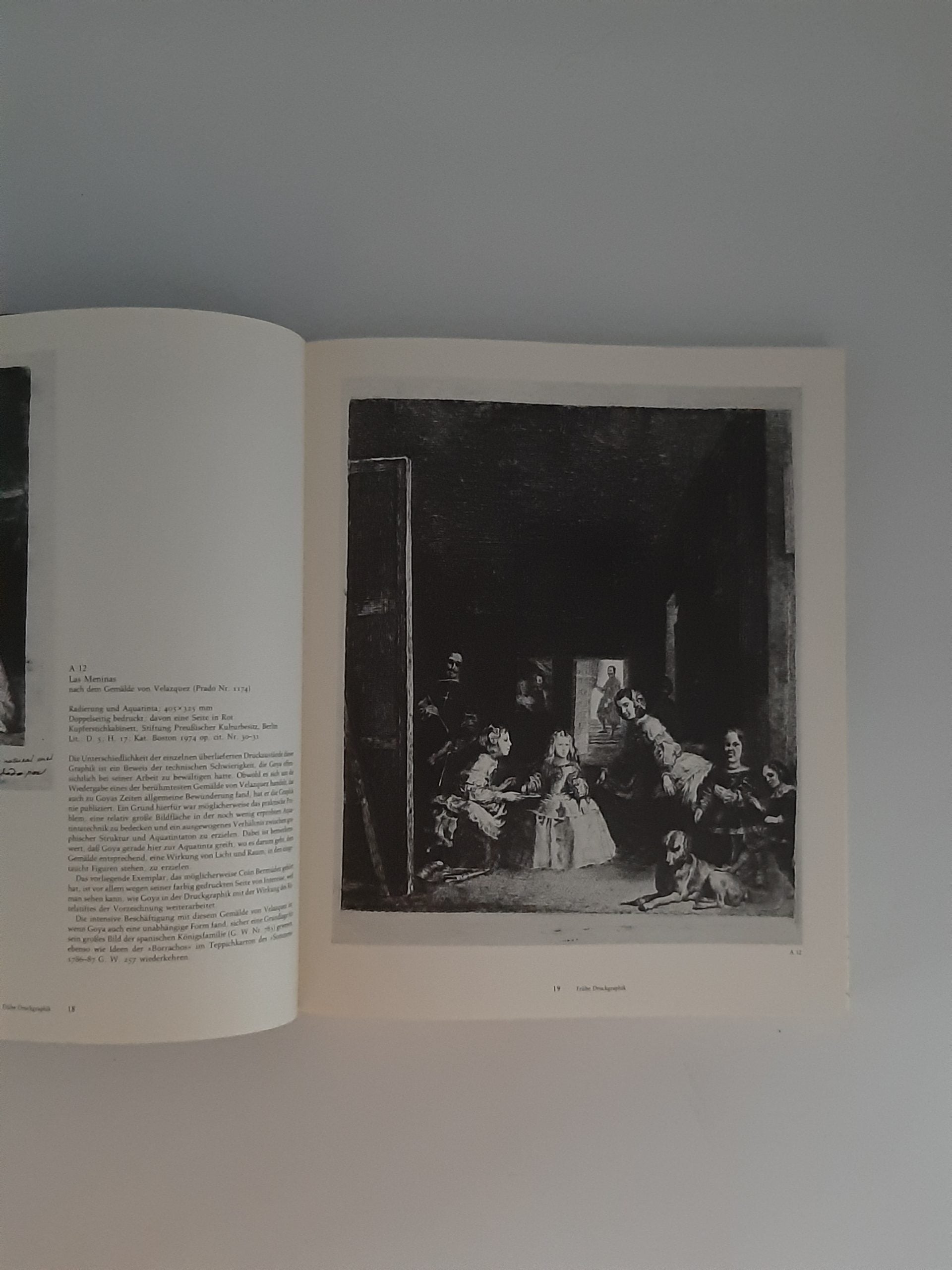 Kunst Goya Zeichnungen und Druckgraphik Städtische Galerie im Städelschen Kunstinstitut 1981