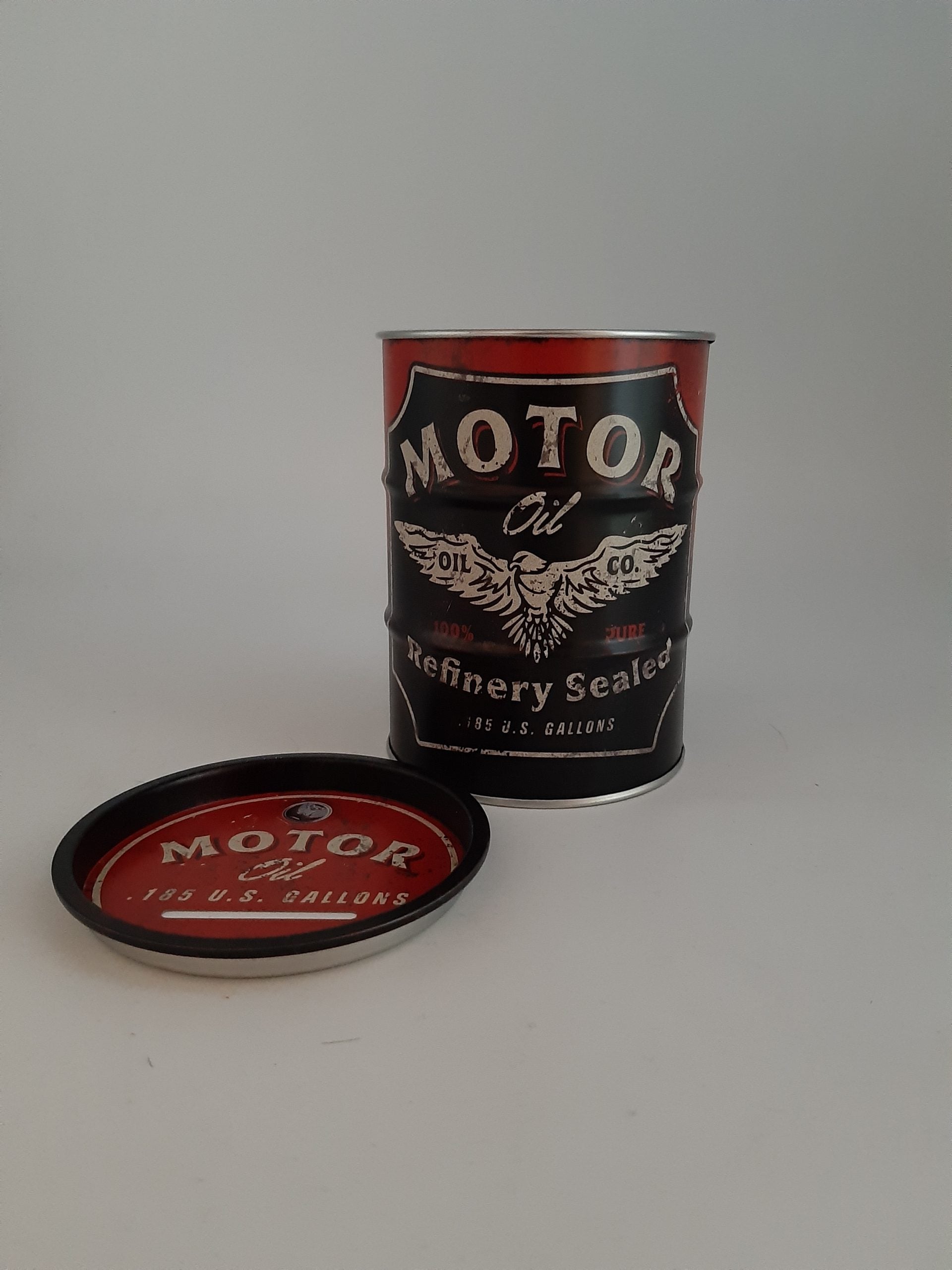 Spardose Ölfass Motor Oil - Refinery Sealed (Nostalgic Art)