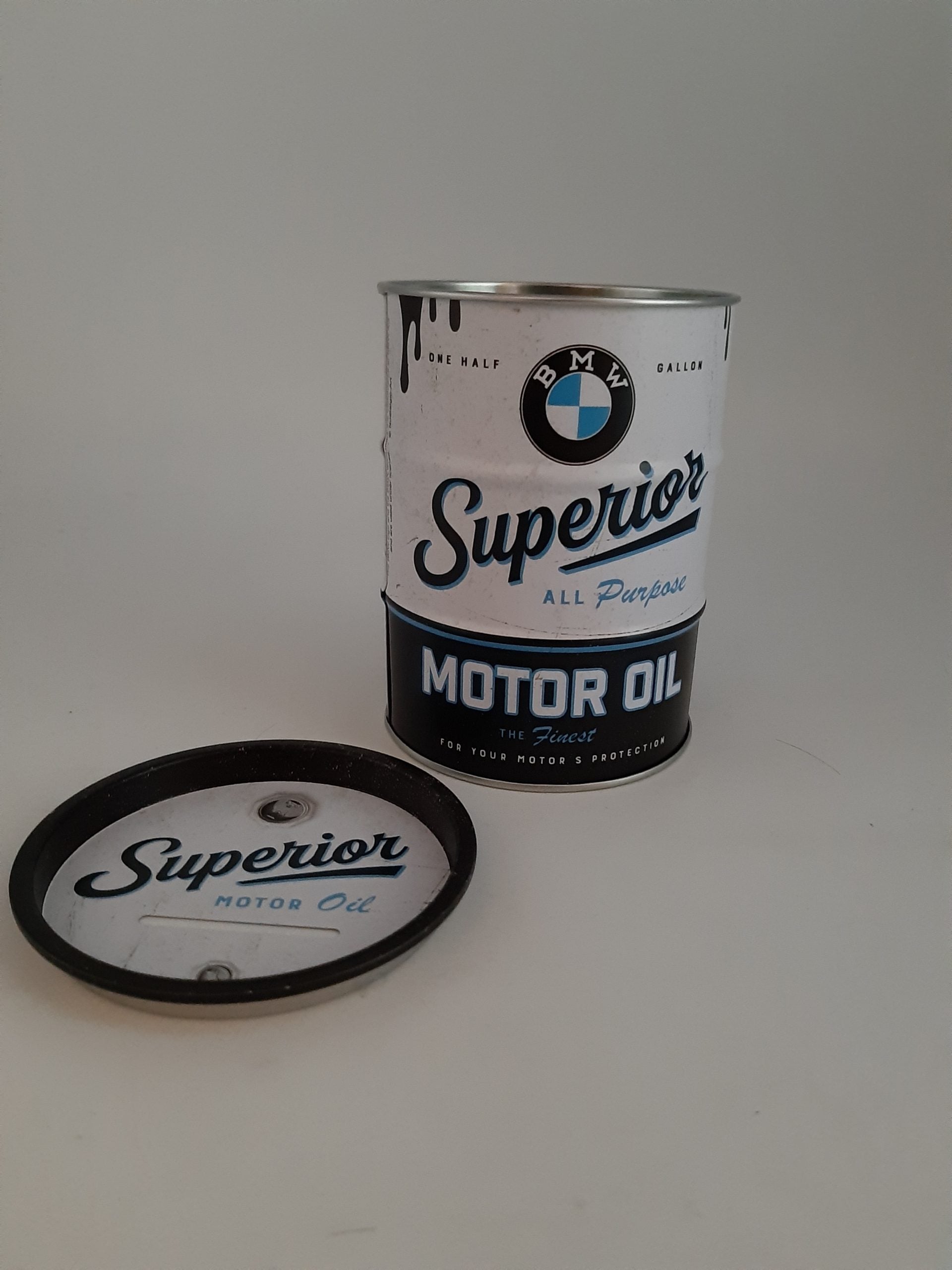 Spardose Ölfass BMW - Superior Motor Oil (Nostalgic Art)