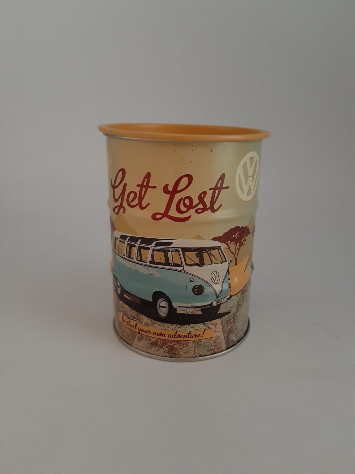 Spardose Ölfass VW Bulli - Let's Get Lost (Nostalgic Art)