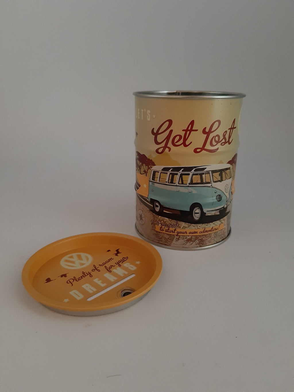 Spardose Ölfass VW Bulli - Let's Get Lost (Nostalgic Art)
