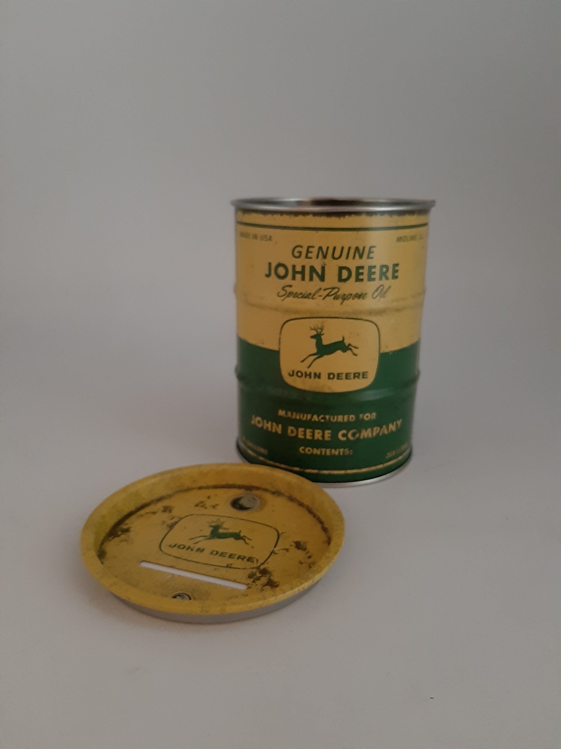 Spardose Ölfass John Deere - Special Purpose Oil (Nostalgic Art)