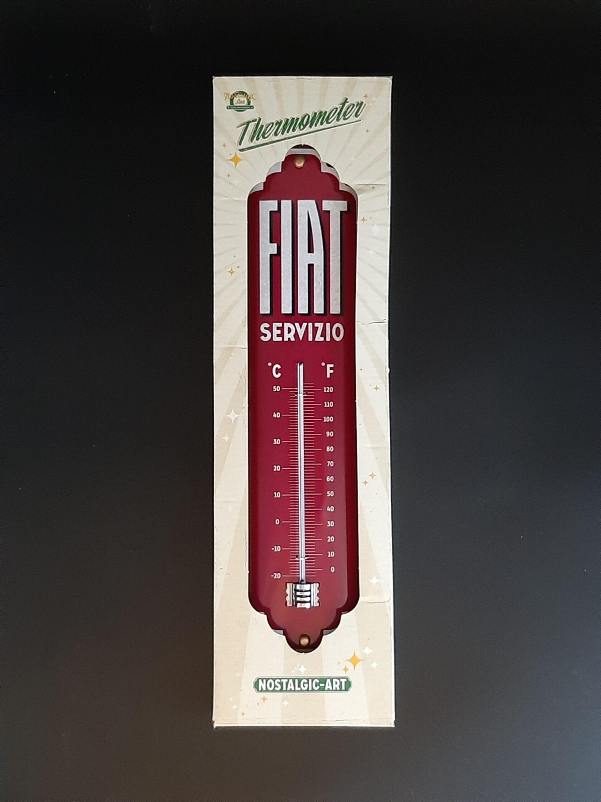 Thermometer Fiat Servizio (Nostalgic Art)