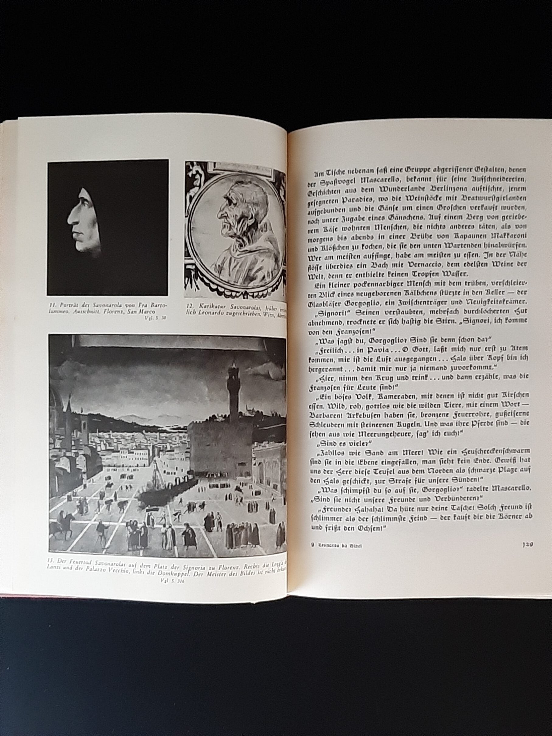 Historischer Roman Mereschkowski Leonardo Da Vinci Deutsche Buchgemeinschaft ca. 1930