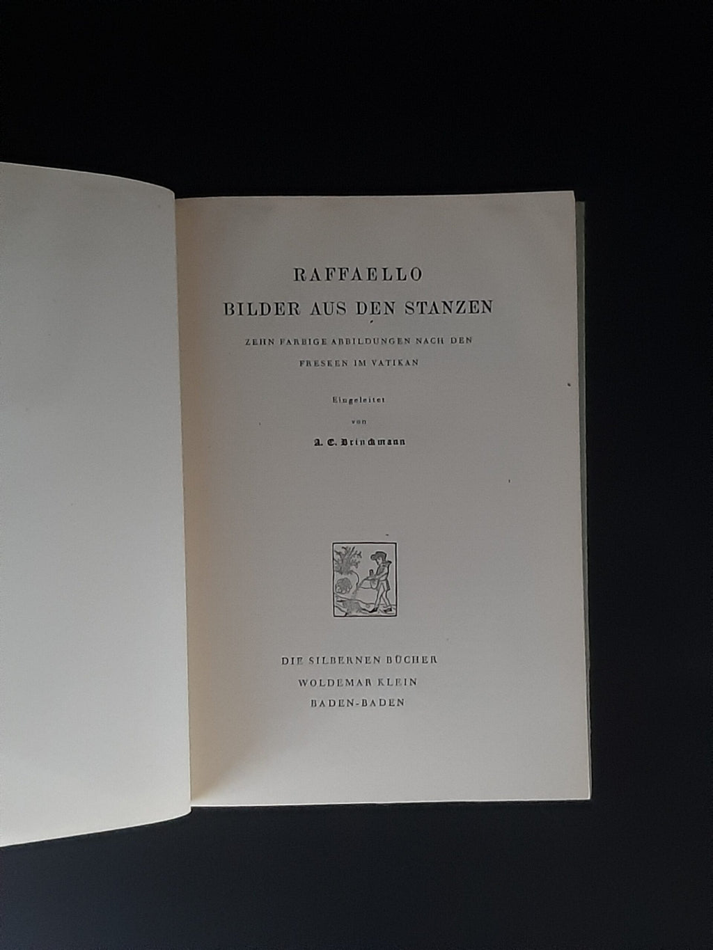 Kunst Raffaello - Bilder aus den Stanzen - Verlag Woldemar Klein 1949