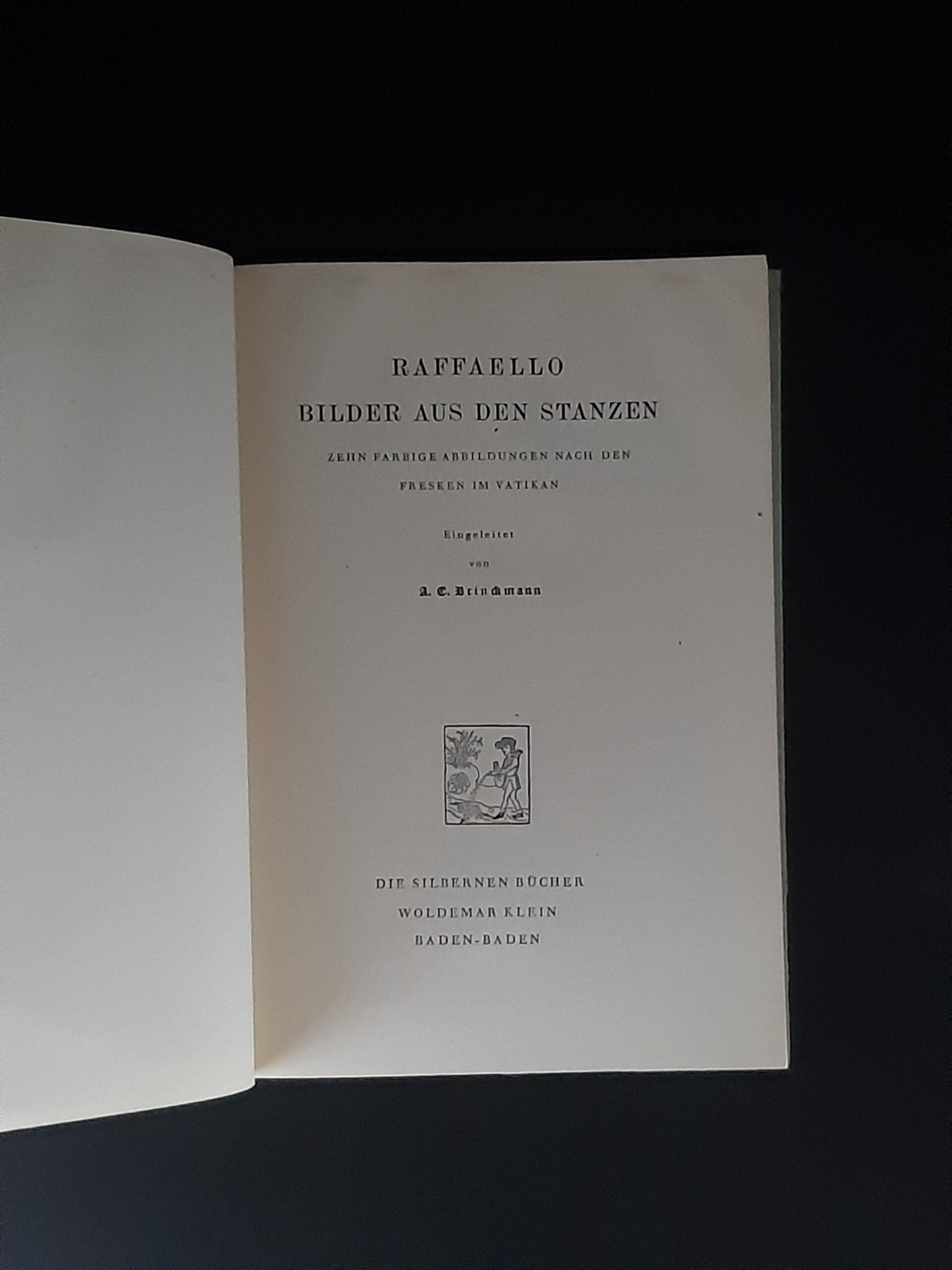 Kunst Raffaello - Bilder aus den Stanzen - Verlag Woldemar Klein 1949