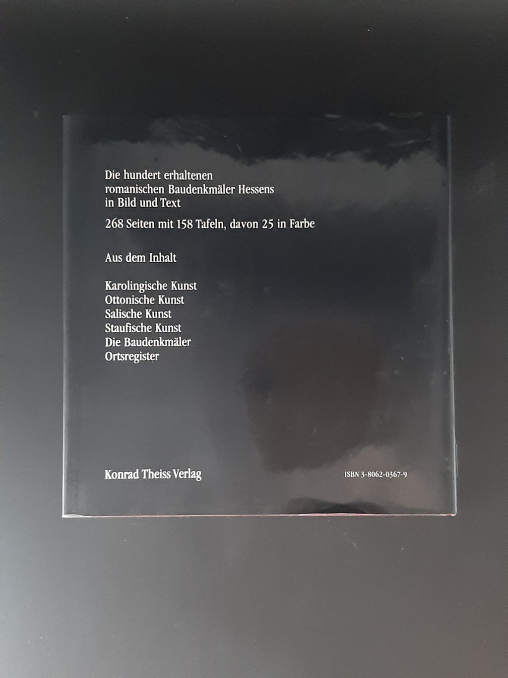 Kulturgeschichte Gottfried Kiesow Romanik in Hessen Theiss 1984