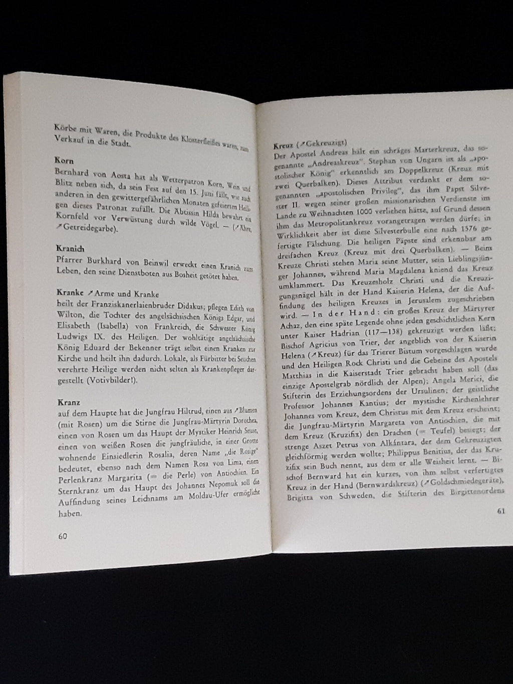 Kulturgeschichte Otto Wimmer Kennzeichen und Attribute der Heiligen Tyrolia 1975