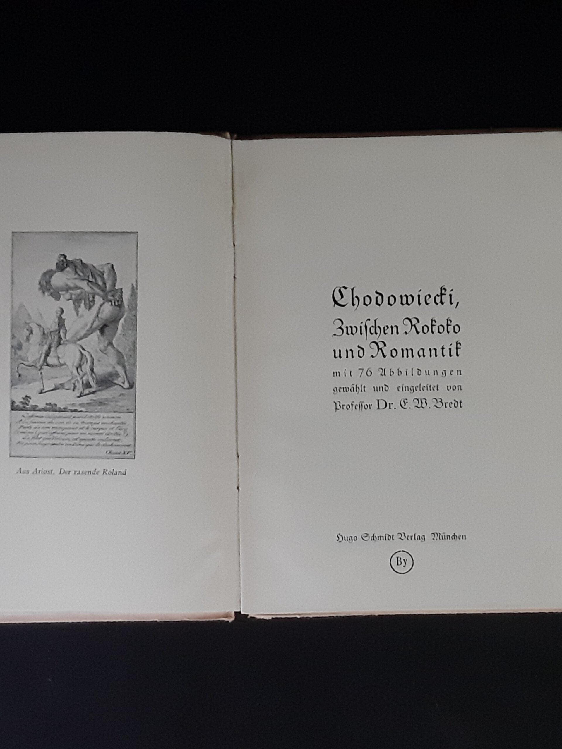 Kunst Chodowiecki - Zwischen Rokoko und Romantik Hugo Schmidt Verlag um 1920