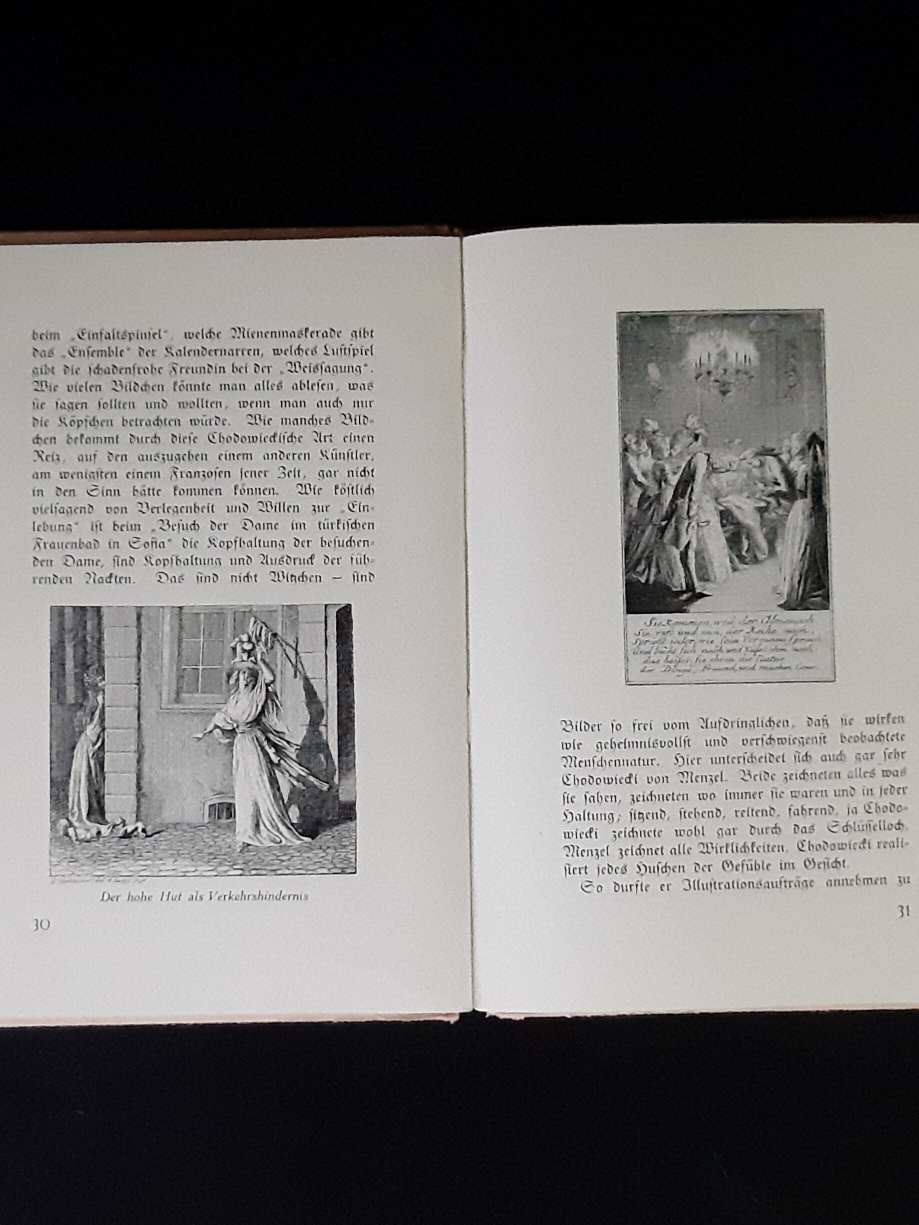 Kunst Chodowiecki - Zwischen Rokoko und Romantik Hugo Schmidt Verlag um 1920
