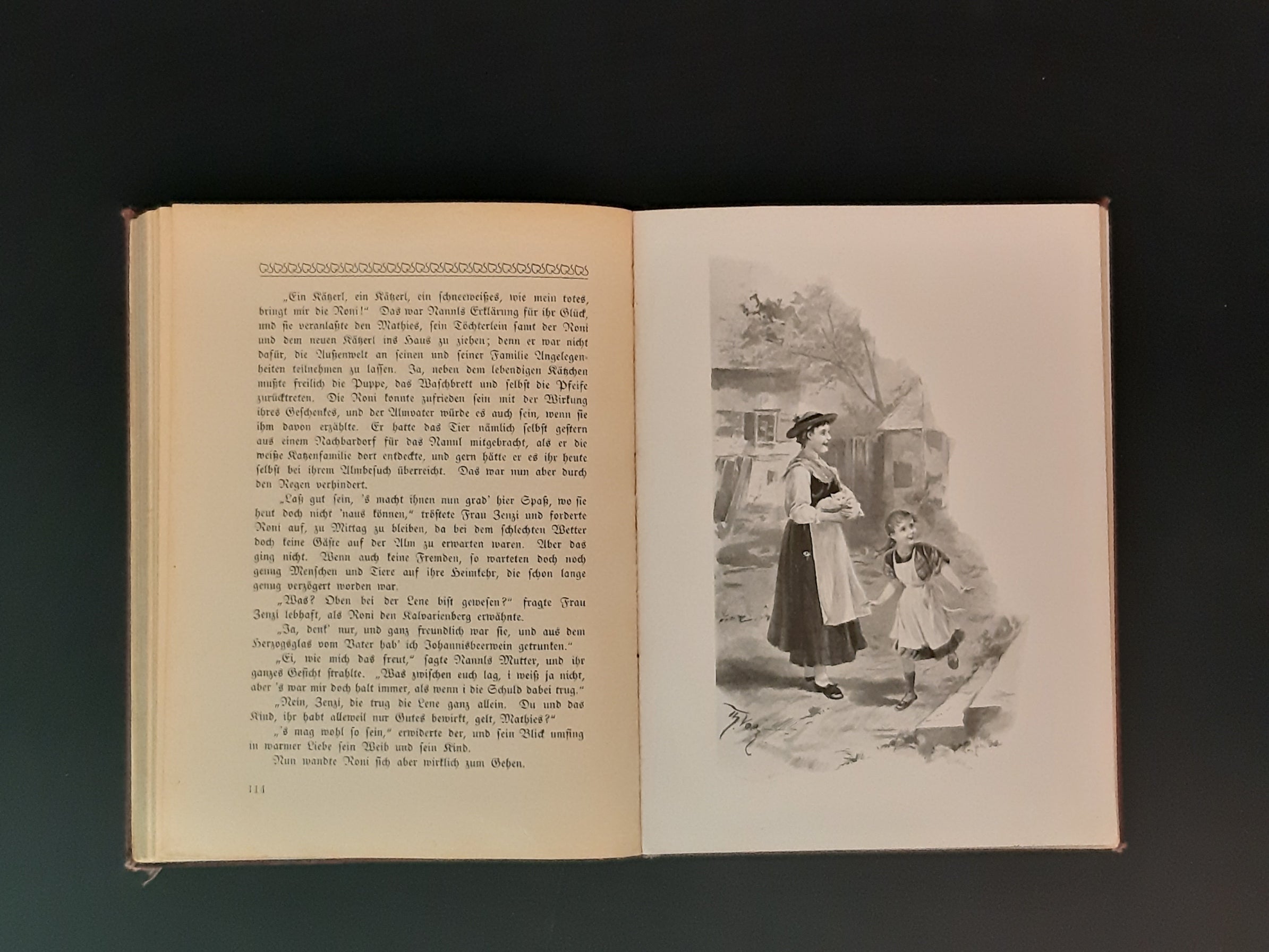 Alte Bücher Agnes Hoffmann Die Allerwelts-Gretel Gustav Weise Verlag ca. 1920 mit 11 Tondruckbildern