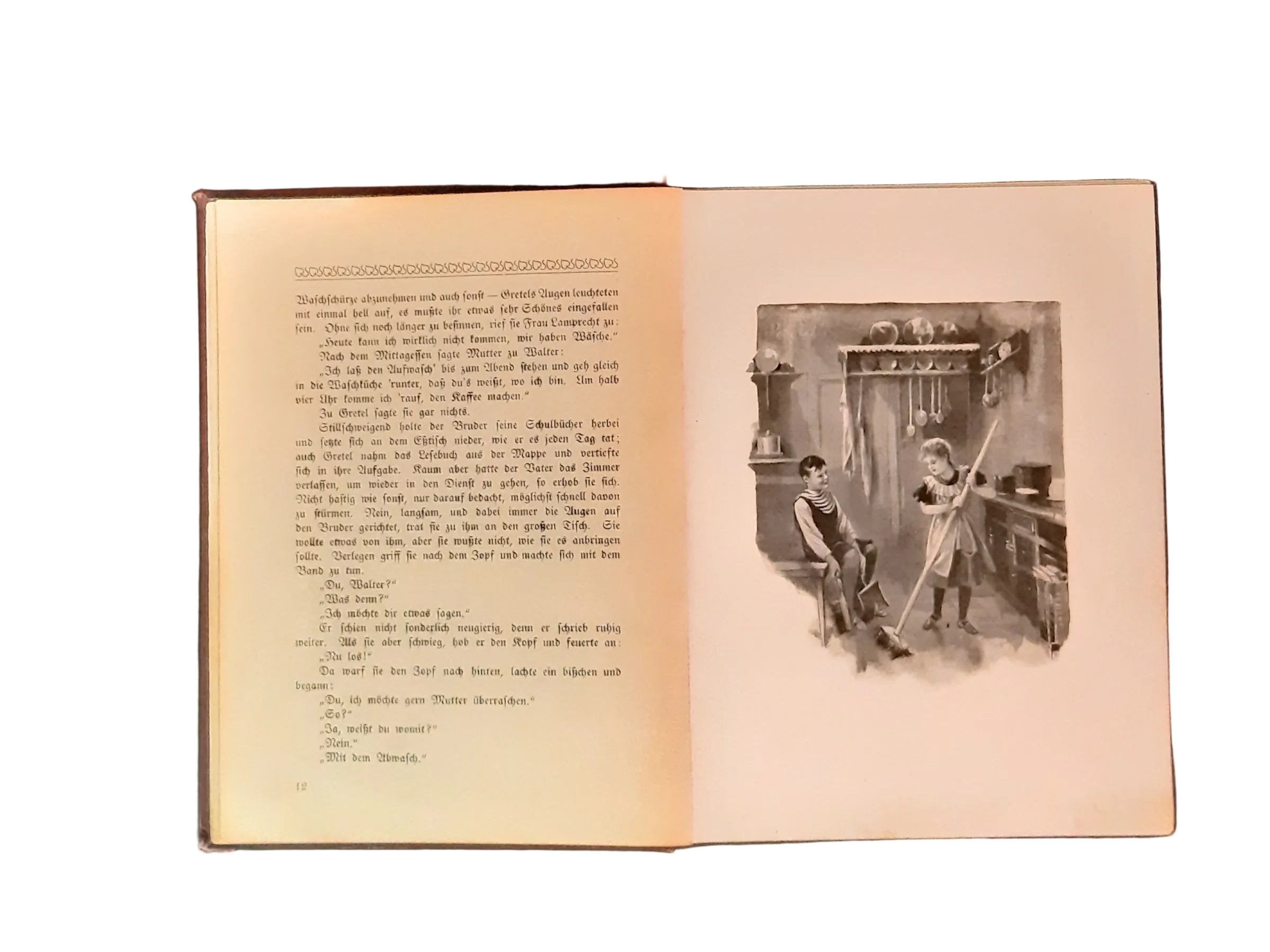 Alte Bücher Agnes Hoffmann Die Allerwelts-Gretel Gustav Weise Verlag ca. 1920 mit 11 Tondruckbildern