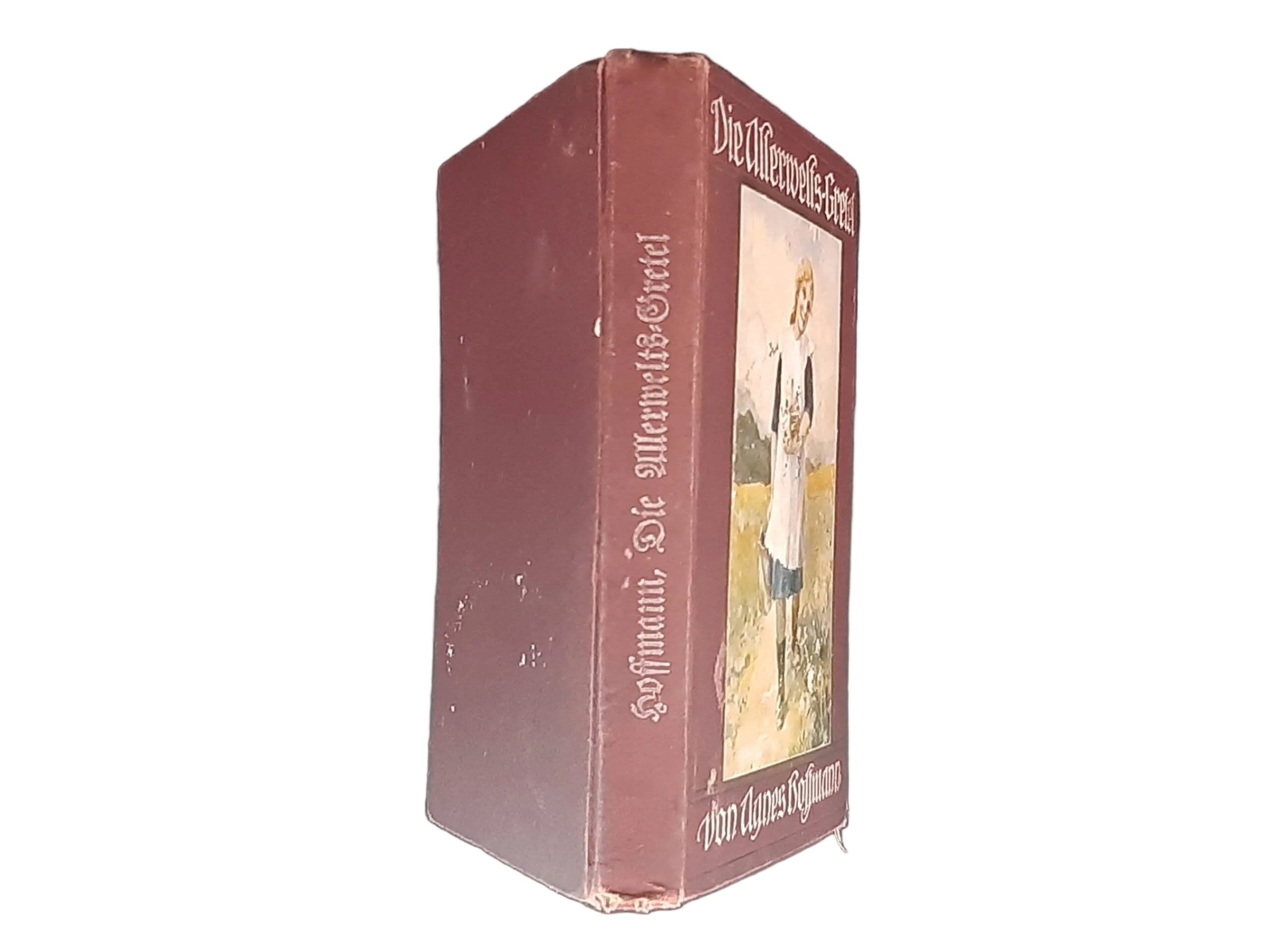 Alte Bücher Agnes Hoffmann Die Allerwelts-Gretel Gustav Weise Verlag ca. 1920 mit 11 Tondruckbildern