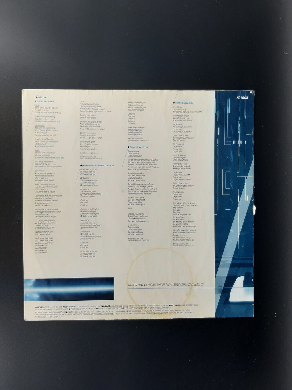 LP Schallplatte Vinyl  Slade The Amazing Kamikaze Syndrome RCA 1988