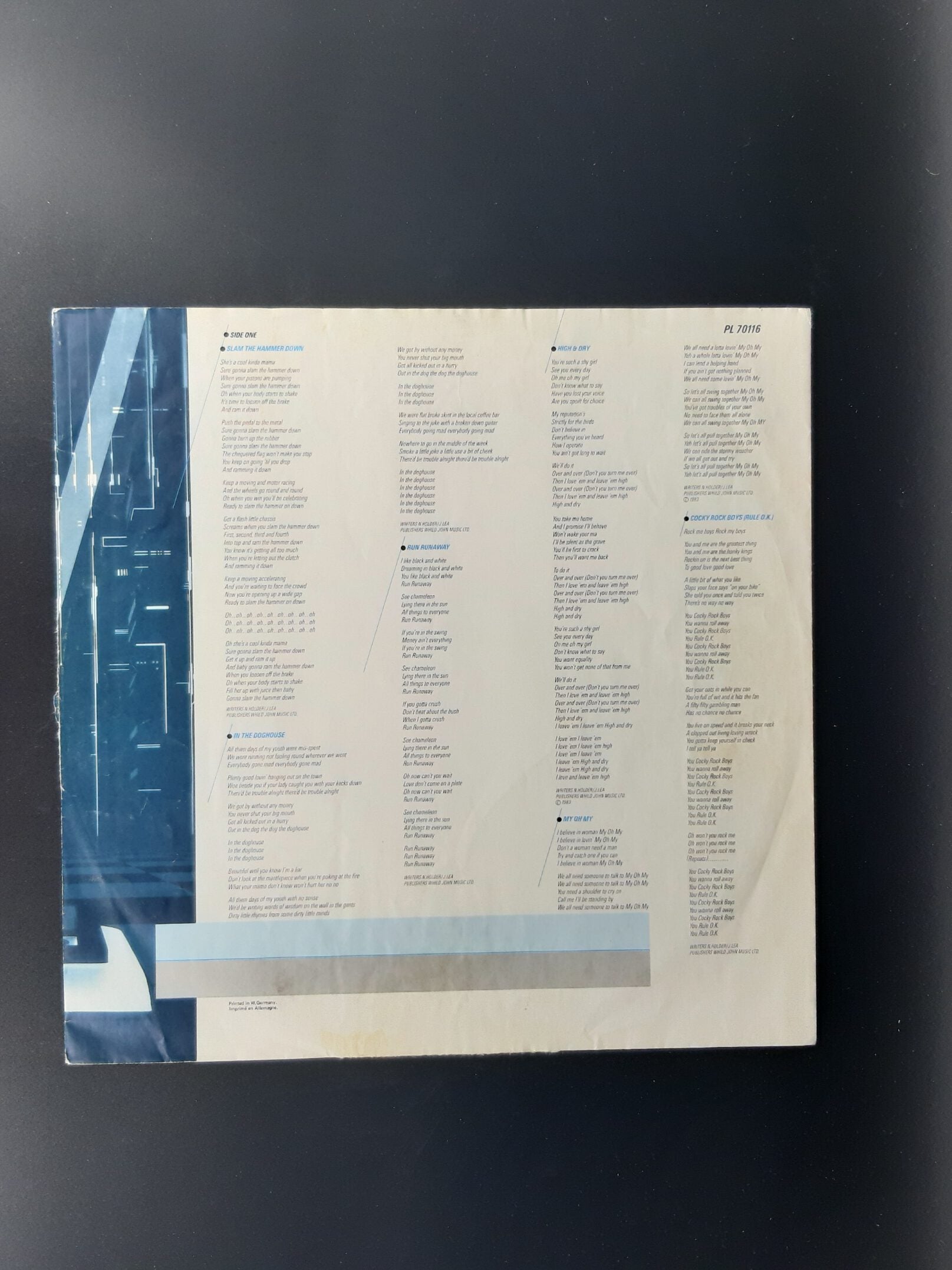 LP Schallplatte Vinyl  Slade The Amazing Kamikaze Syndrome RCA 1988