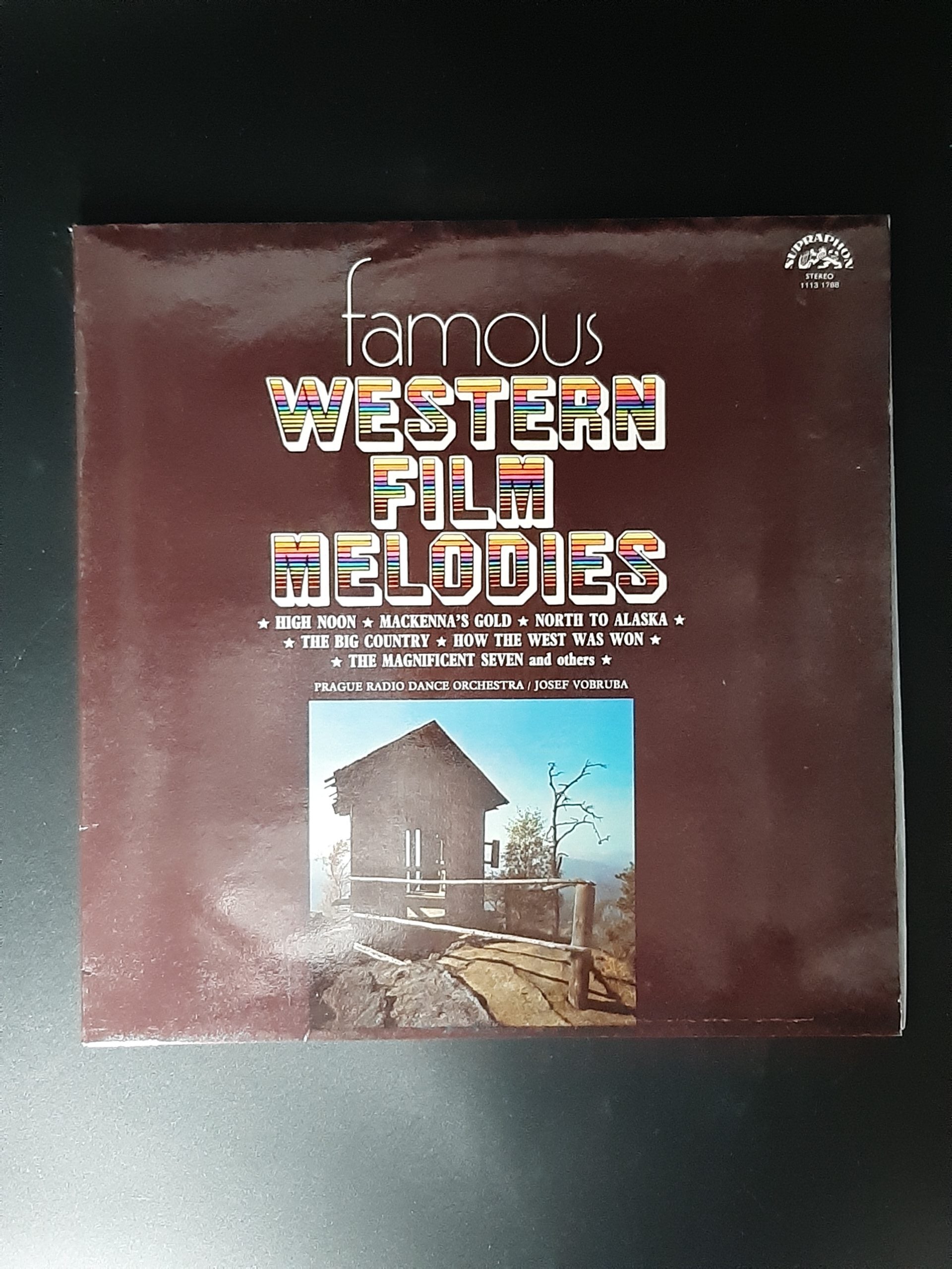 LP Schallplatte famous Western Film Melodies  1975
