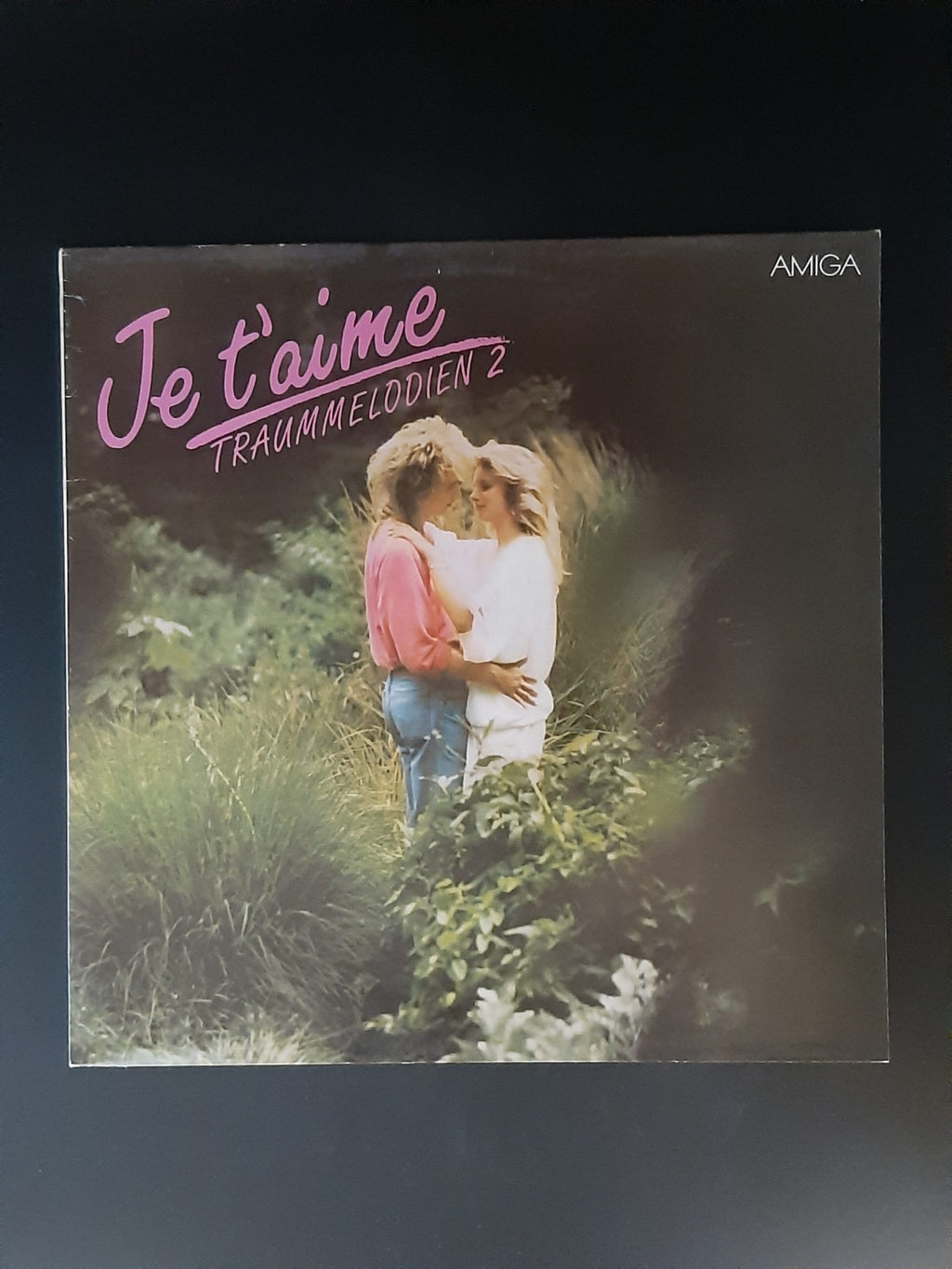 LP Schallplatte Vinyl Je t'aime Traummelodien 2 Amiga 1988