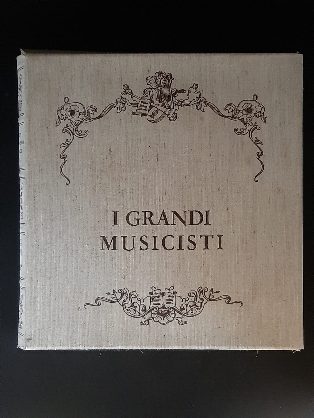LP Schallplatte 8 LP I Grandi Musicisti  Gioacchino Rossini alle Sinfonien  inklusive Booklet italienisch Fratelli Fabri Editori  ca.1965