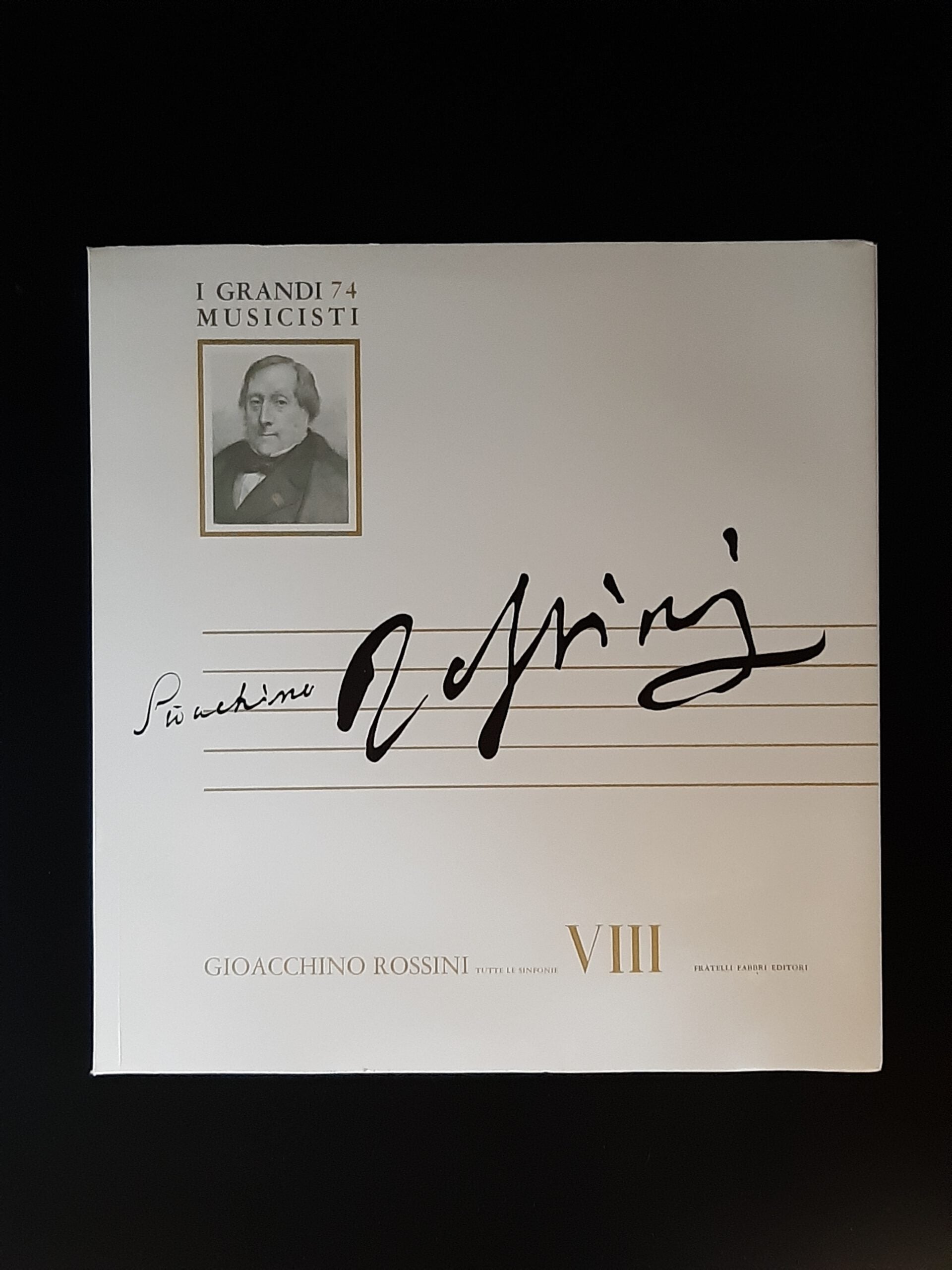 LP Schallplatte 8 LP I Grandi Musicisti  Chabrier, Rakhmaninov, Carl Maria von Weber inklusive Booklet italienisch Fratelli Fabri Editori  ca.1965