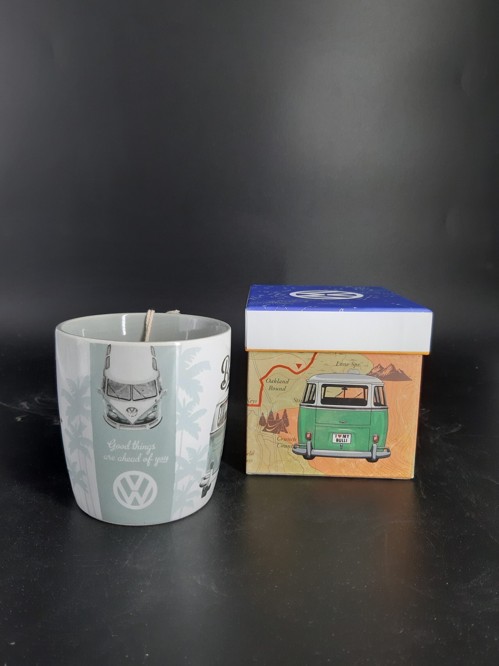 Tasse "Geschenkbox" VW Bulli - Good Things are ahead of you (Nostalgic Art)