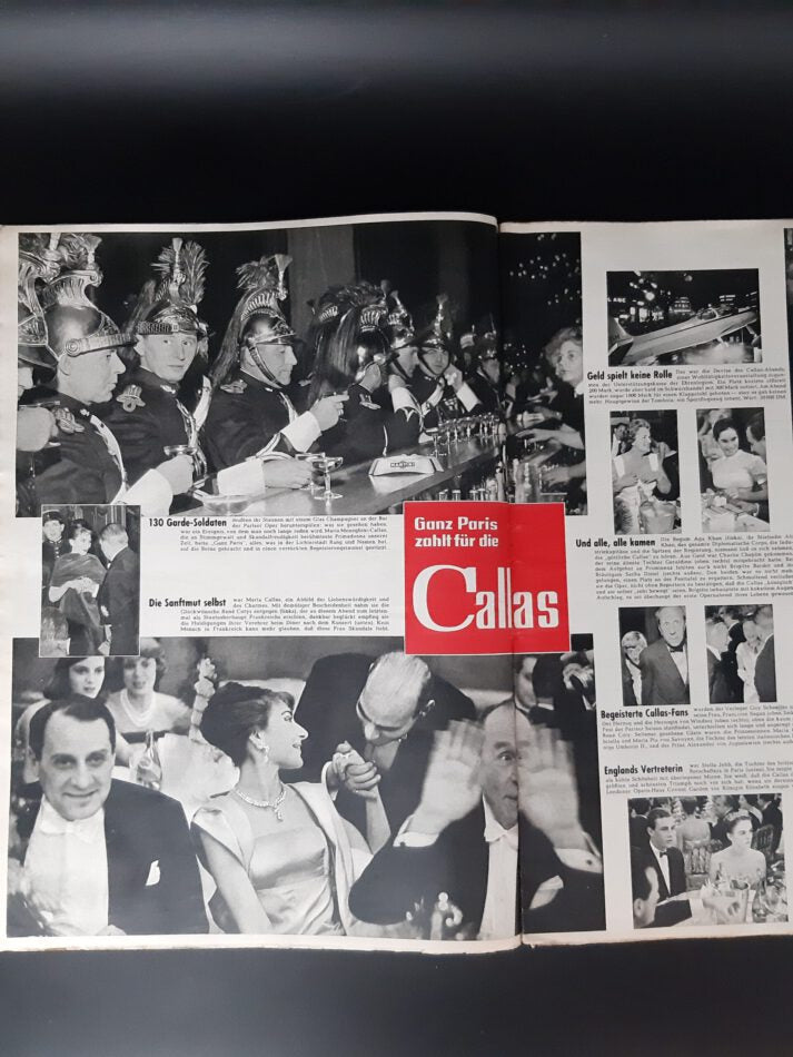 Zeitschrift Quick Nr. 2 vom 10. Januar 1959 Ina Balke Simmel Maria Callas