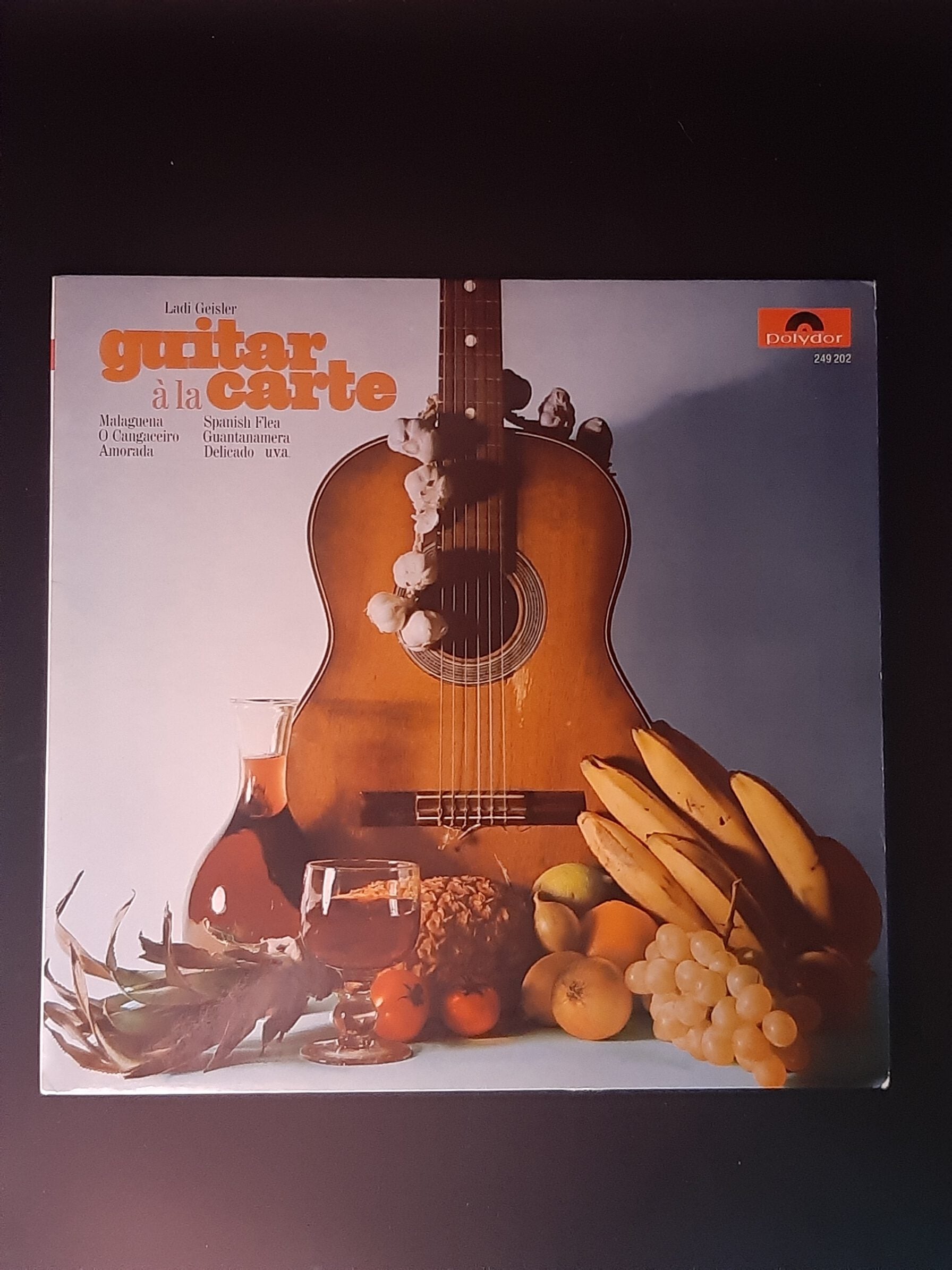LP Schallplatte Vinyl Ladi Geisler Guitar à la carte Polydor 1967