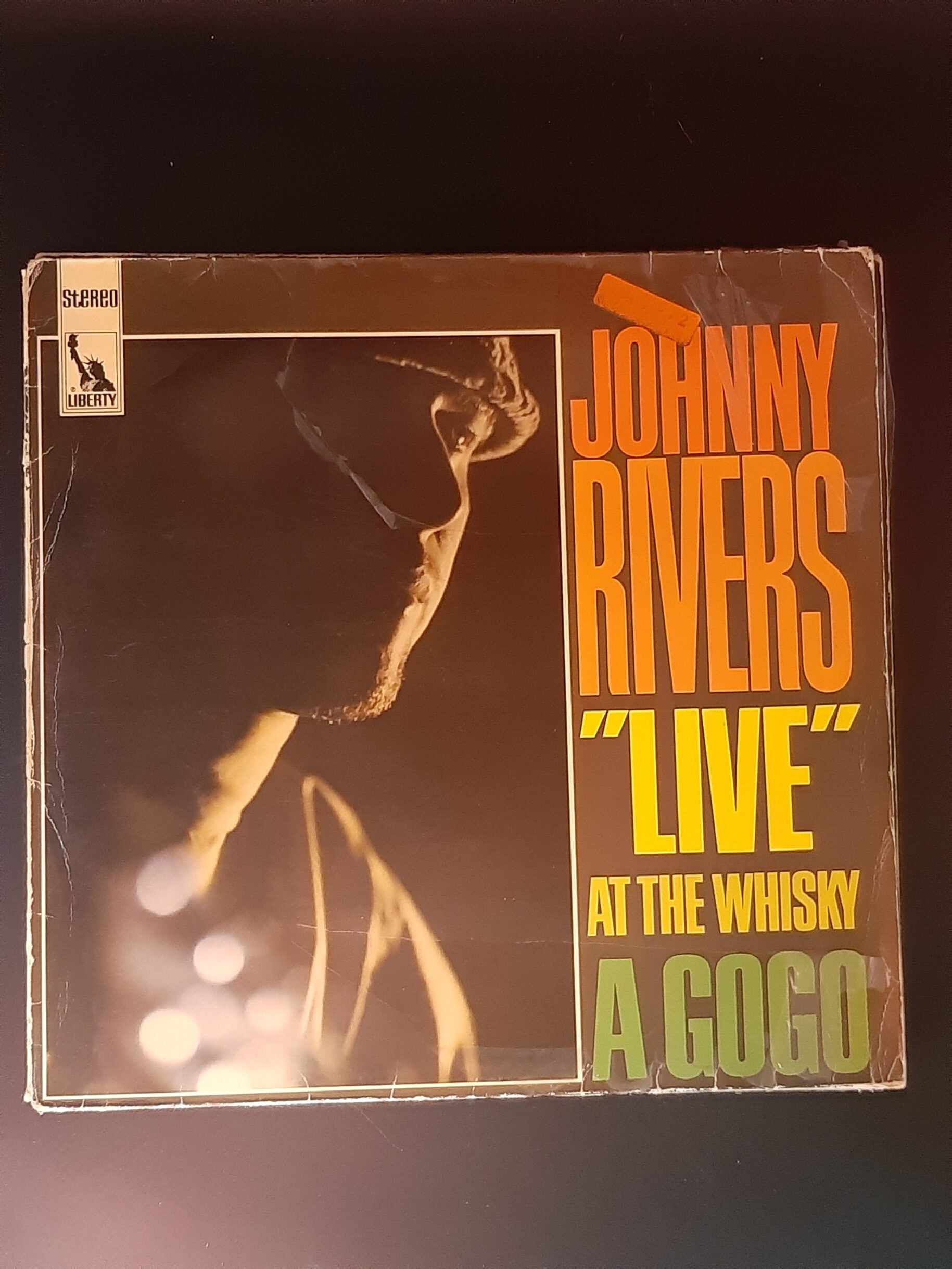LP Schallplatte Vinyl John Lee Hooker  (Johnny Rivers) "Live" at the whisky a gogo Liberty 1968