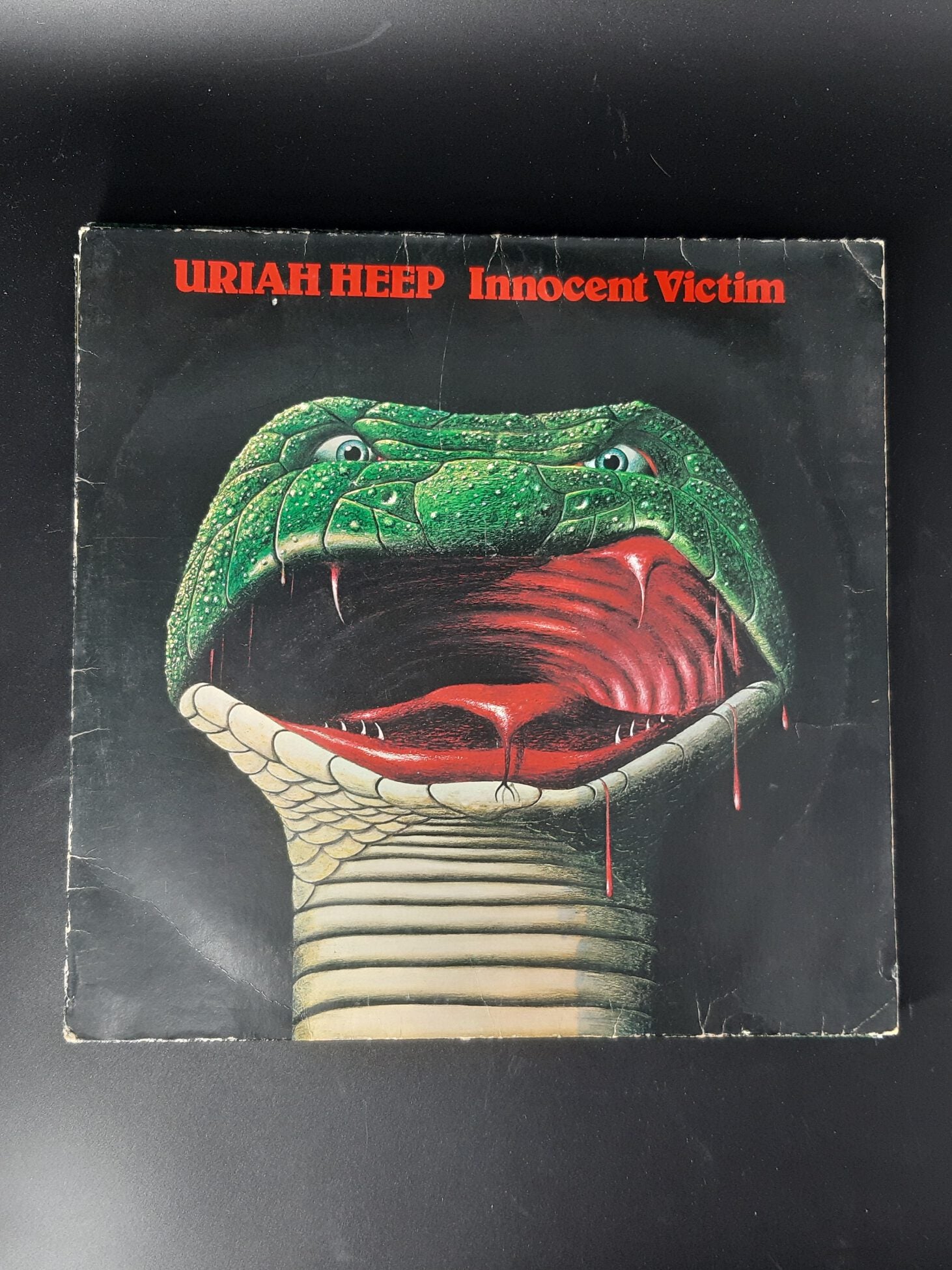 LP Schallplatte Vinyl Uriah Heep Innocent Victim -Free me- Bronze 1977