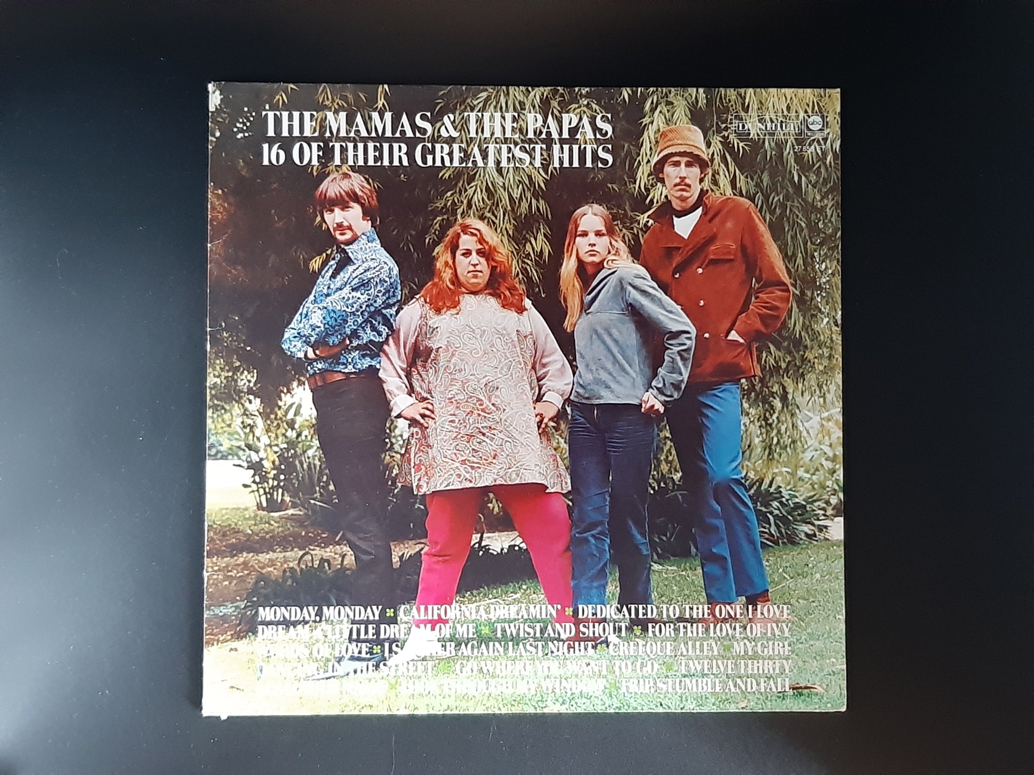 LP Schallplatte Vinyl  The Mamas and Papas - 16 of their Greatest Hits ABC/Dunhill Records 1969