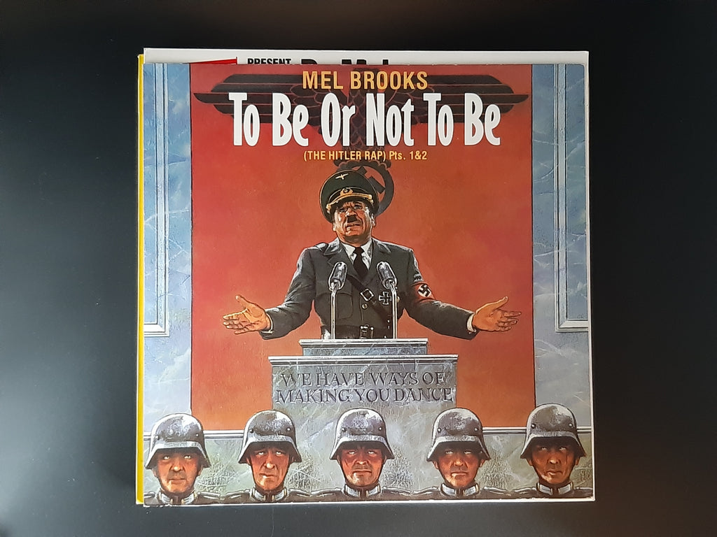 Maxi-Single Schallplatte Vinyl  Mel Brooks To be or not to be (The Hitler Rap)  Electronic-Synth-Pop 1983
