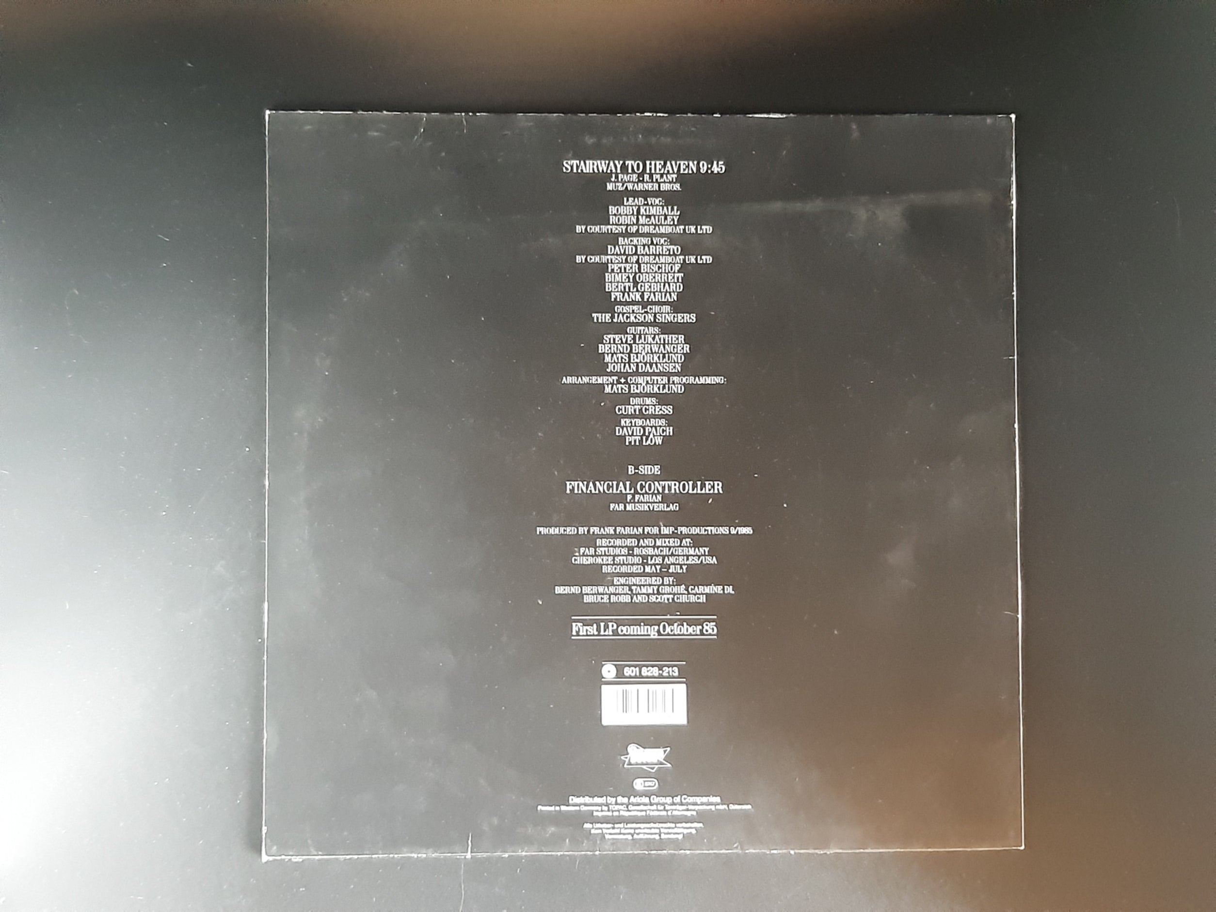 Maxi-Single Schallplatte Vinyl  Far Corporation Stairway to Heaven 1985