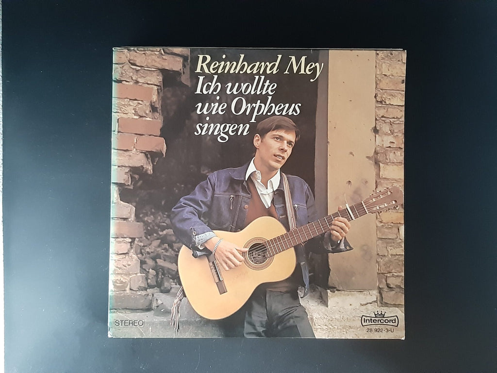 LP Schallplatte Vinyl Reinhard Mey Ich wollte wie Orpheus singen Intercord 1967