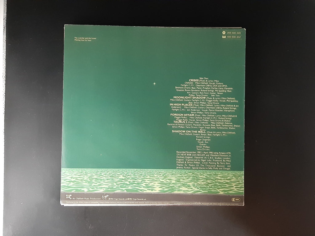 LP Schallplatte Vinyl Mike Oldfield Crises Virgin Records 1983