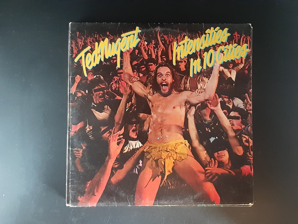 LP Schallplatte Vinyl Ted Nugent Intensities in 10 cities Hard Rock 1981