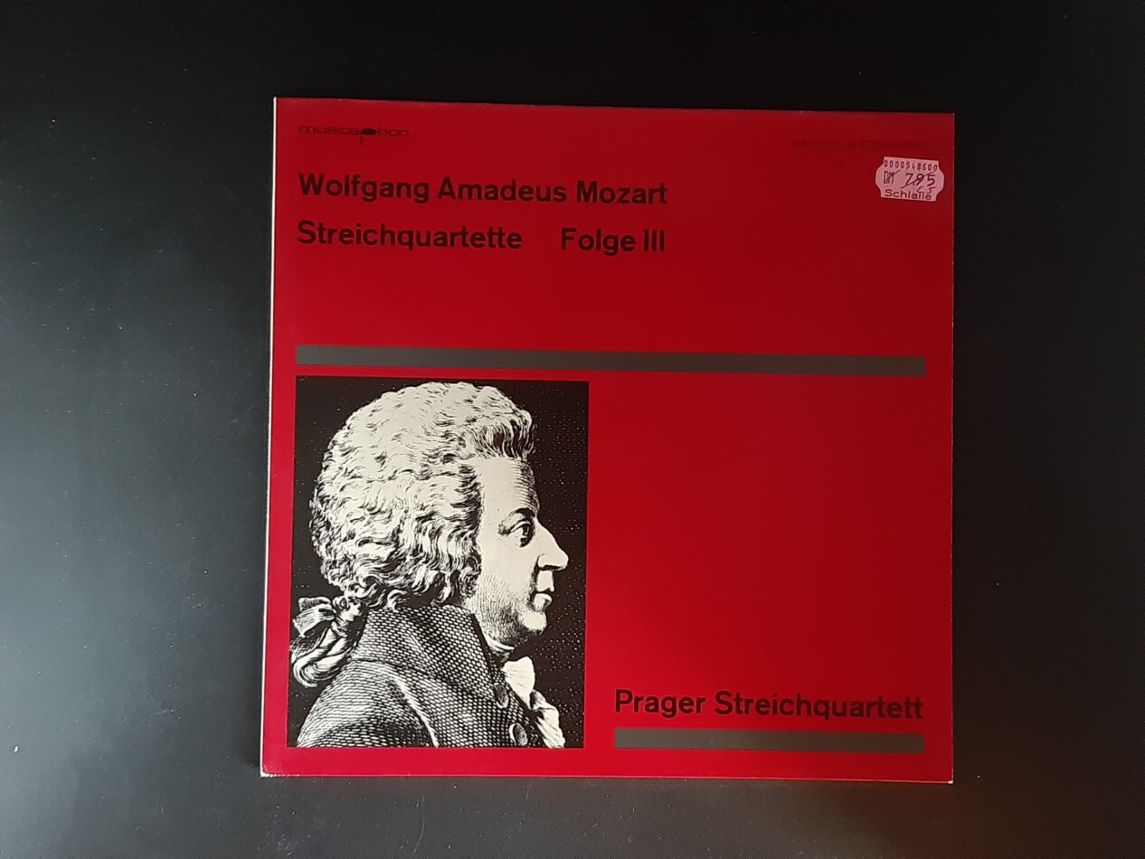 LP Schallplatte Vinyl Mozart Prager Streichquartett Folge III musicaphon