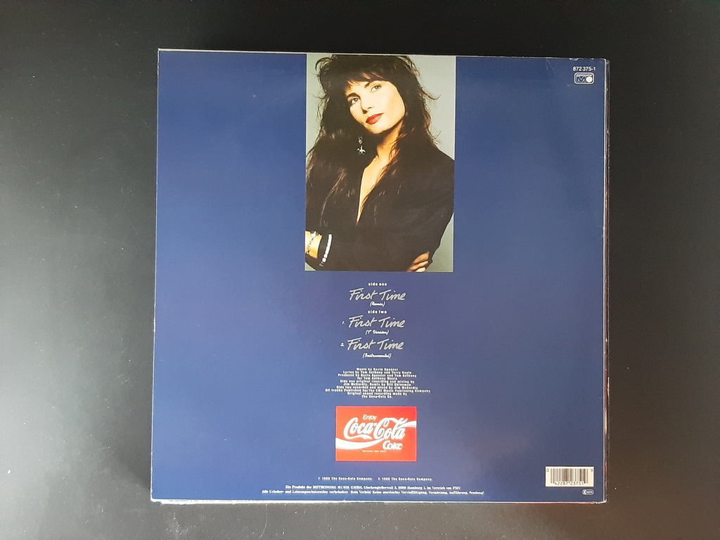 Maxi-Single Schallplatte Vinyl Maxi-Single Robin Beck First time Coca-Cola-Werbung 80er Jahre
