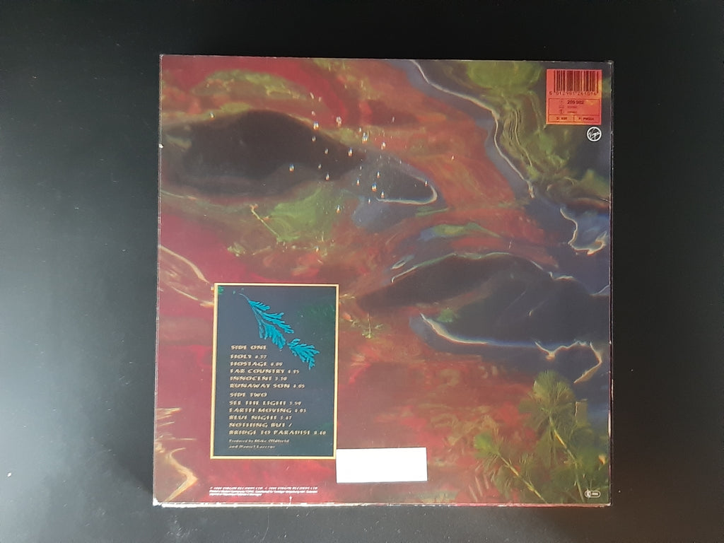 LP Schallplatte Vinyl Mike Oldfield Earth Moving Virgin Records 1989