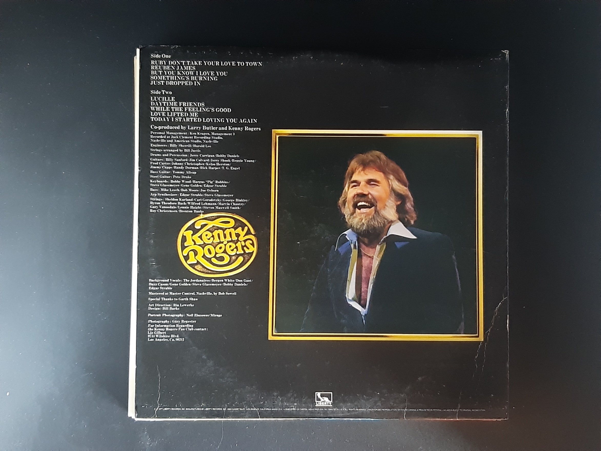 LP Schallplatte Vinyl Kenny Rogers Ten years of Gold United Artists Records 1977