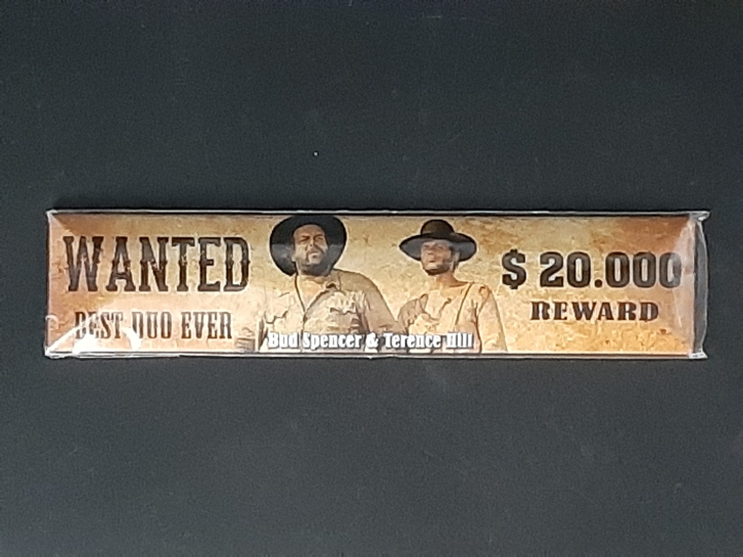 Magnet Straße "Bud Spencer & Terence - Wanted"