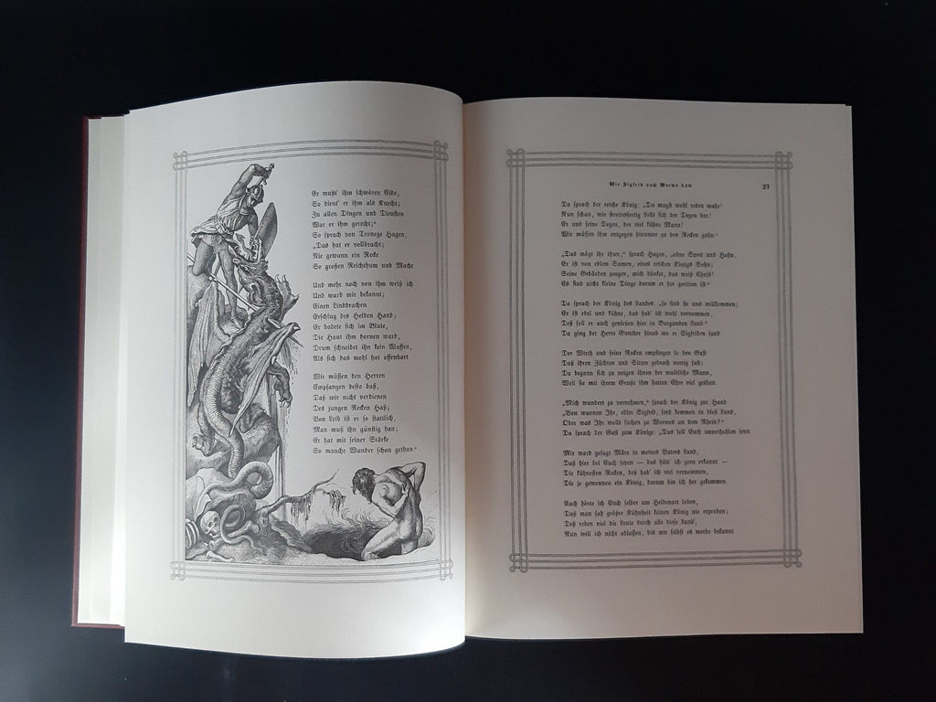 Erzählungen/Sagen Gustav Pfizer - Nibelungen Der Nibelungen Noth - Reprintauflage