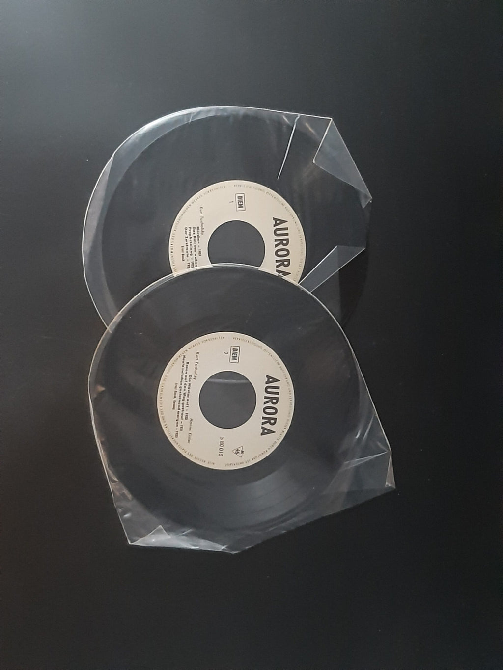 Flohmarkt Vinyl Single Ernst Busch Hanns Eisler Kurt Tucholsky Ist das von gestern? auf 2 Aurora Schallplatten mit Begleitheft DDR 1965 