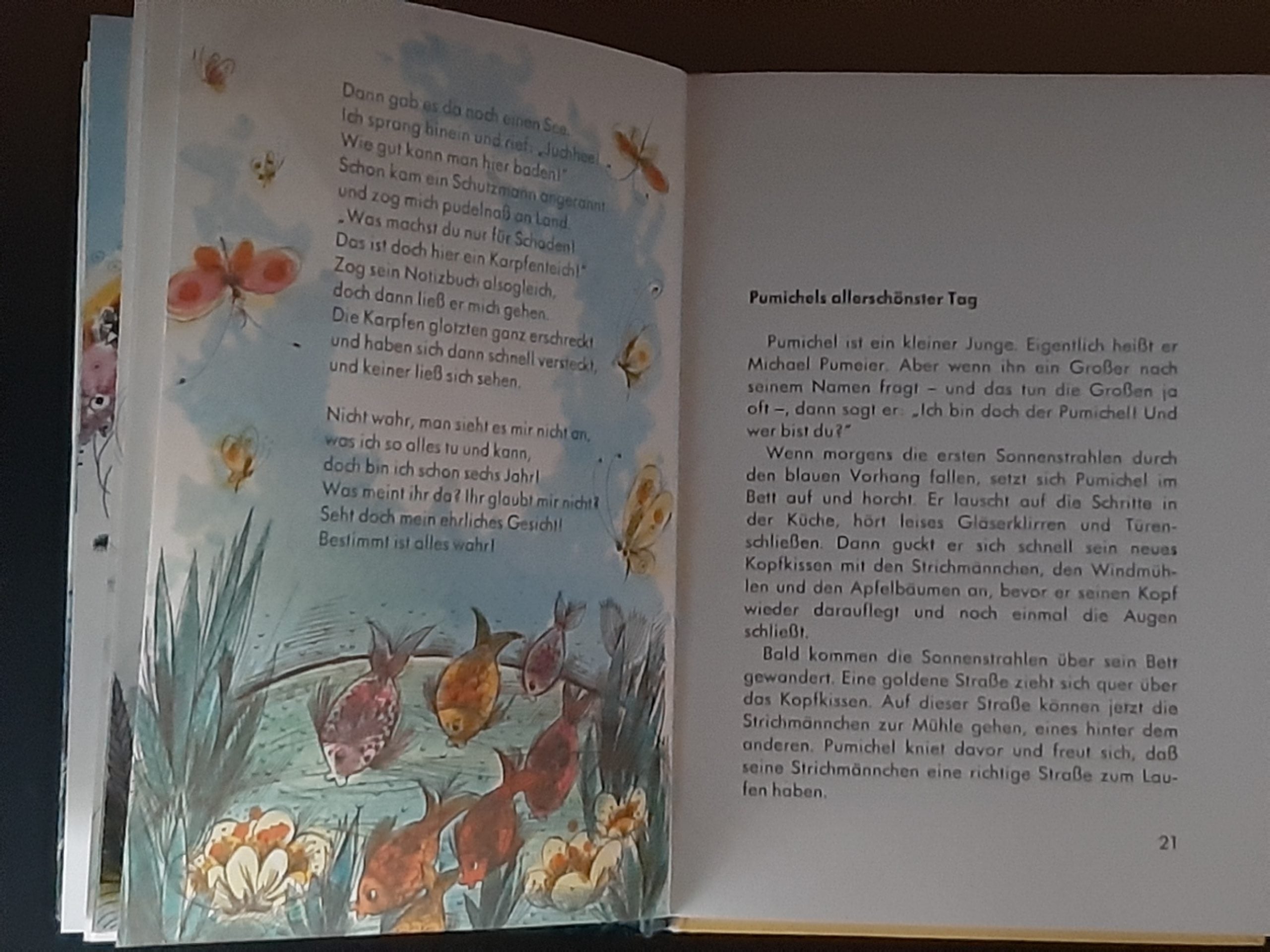 Kinderbuch Sabine Boehringer Flunkerjan & Tintetu Zeichnungen Ingeborg Haun GJB 1973