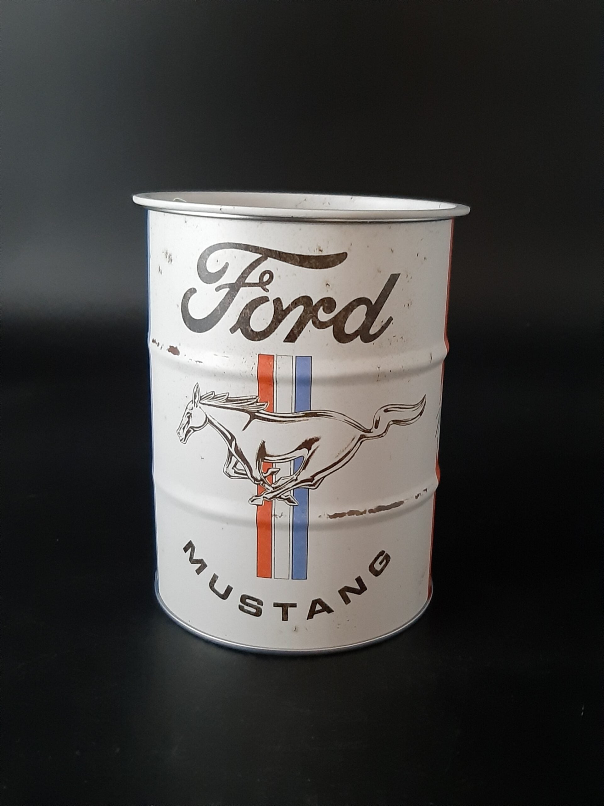 Spardose Ölfass Ford Mustang (Nostalgic Art)