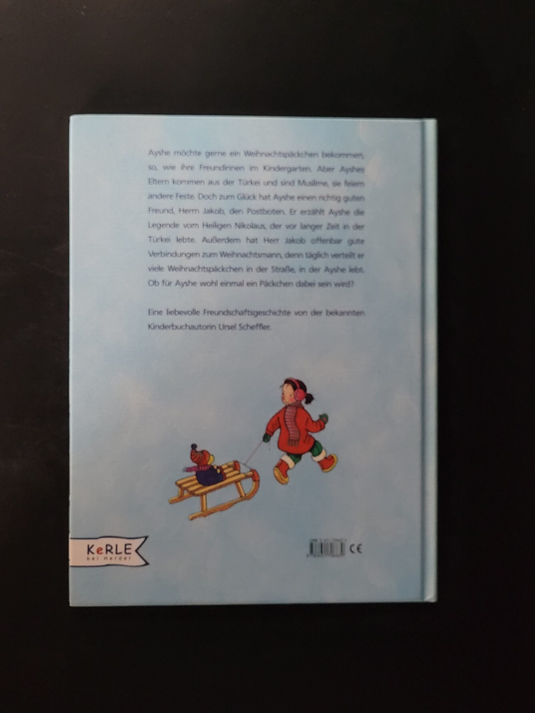 Kinderbuch Ursel Scheffler, Eva Spanjardt (Bilder) Weihnachtspost für Ayshe keRLE im Verlag Herder 2005