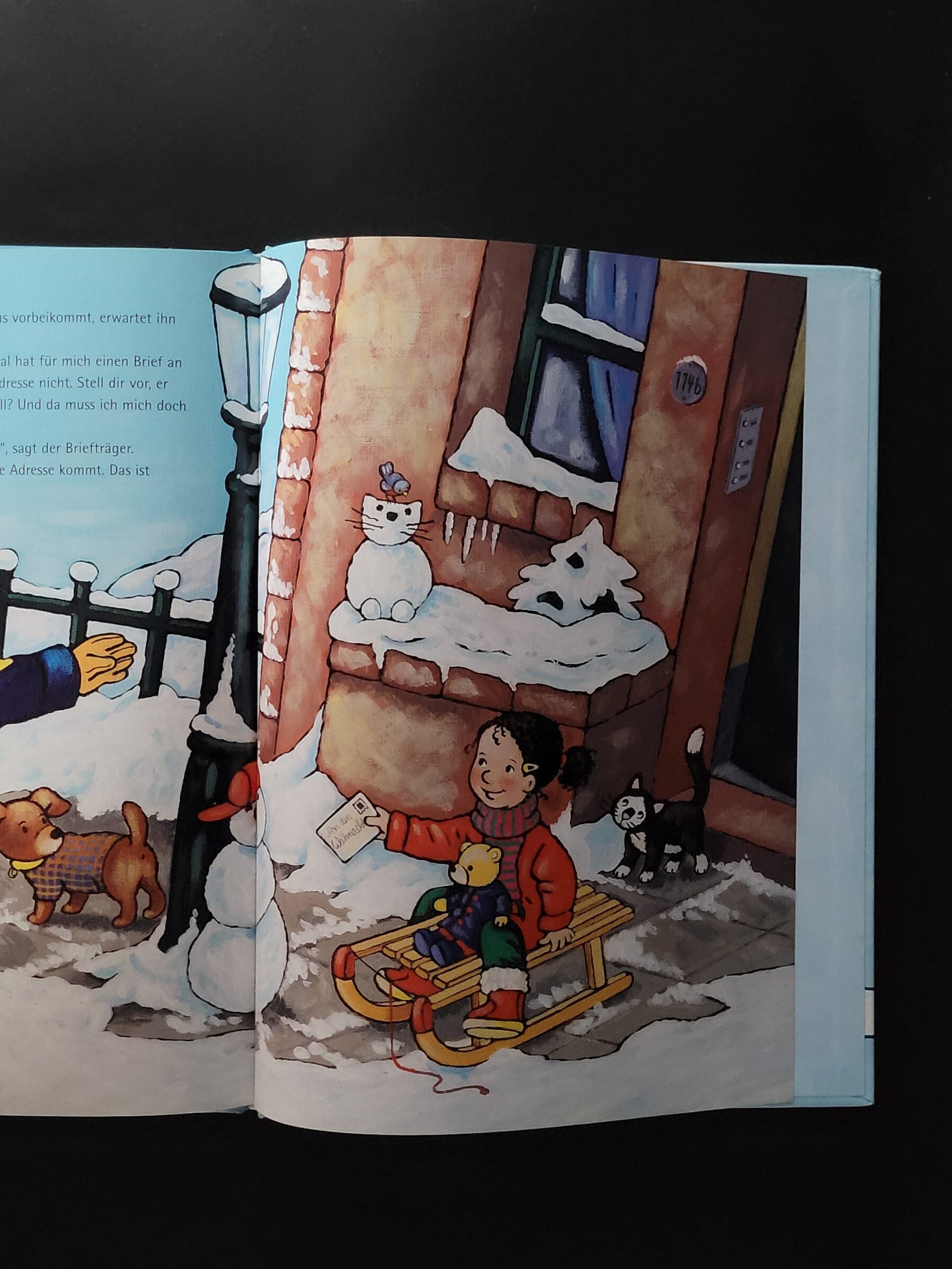 Kinderbuch Ursel Scheffler, Eva Spanjardt (Bilder) Weihnachtspost für Ayshe keRLE im Verlag Herder 2005