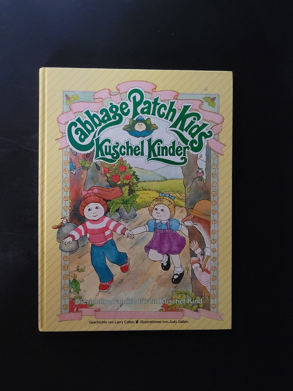 Kinderbuch Larry Callen Cabbage Patch Kids - Kuschelkinder Illustrationen Judy Gailen Parker 1984