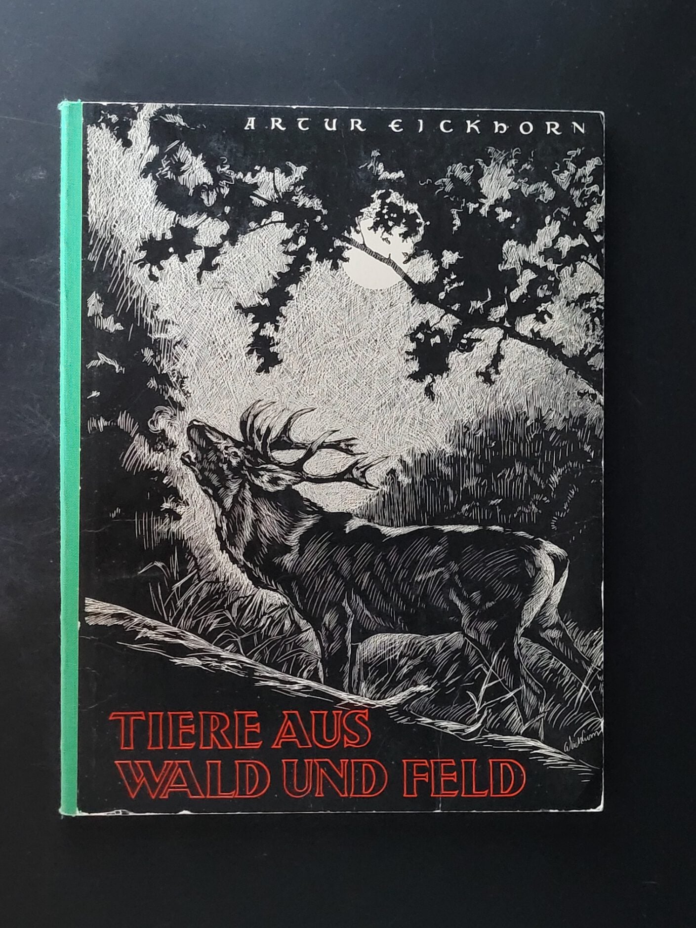 Alben SAMMELBILDERALBUM Artur Eickhorn Tiere aus Wald und Feld - Texte Albert Thümmel Herba-Verlag 1950