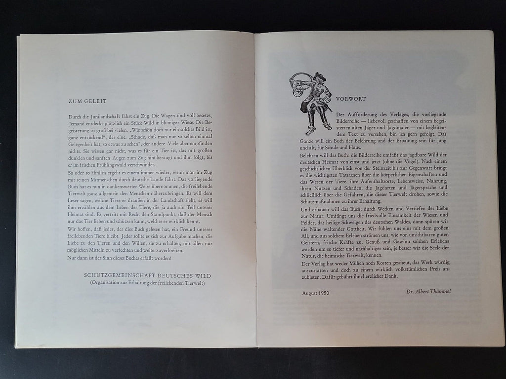 Alben SAMMELBILDERALBUM Artur Eickhorn Tiere aus Wald und Feld - Texte Albert Thümmel Herba-Verlag 1950