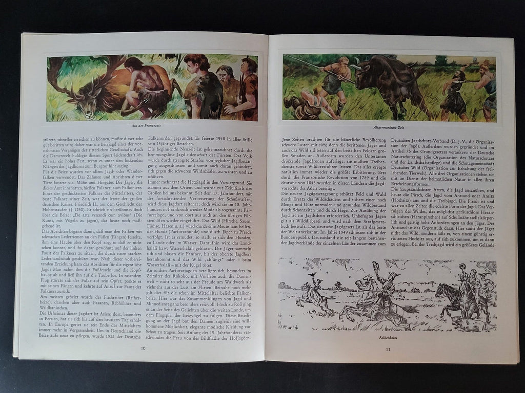 Alben SAMMELBILDERALBUM Artur Eickhorn Tiere aus Wald und Feld - Texte Albert Thümmel Herba-Verlag 1950